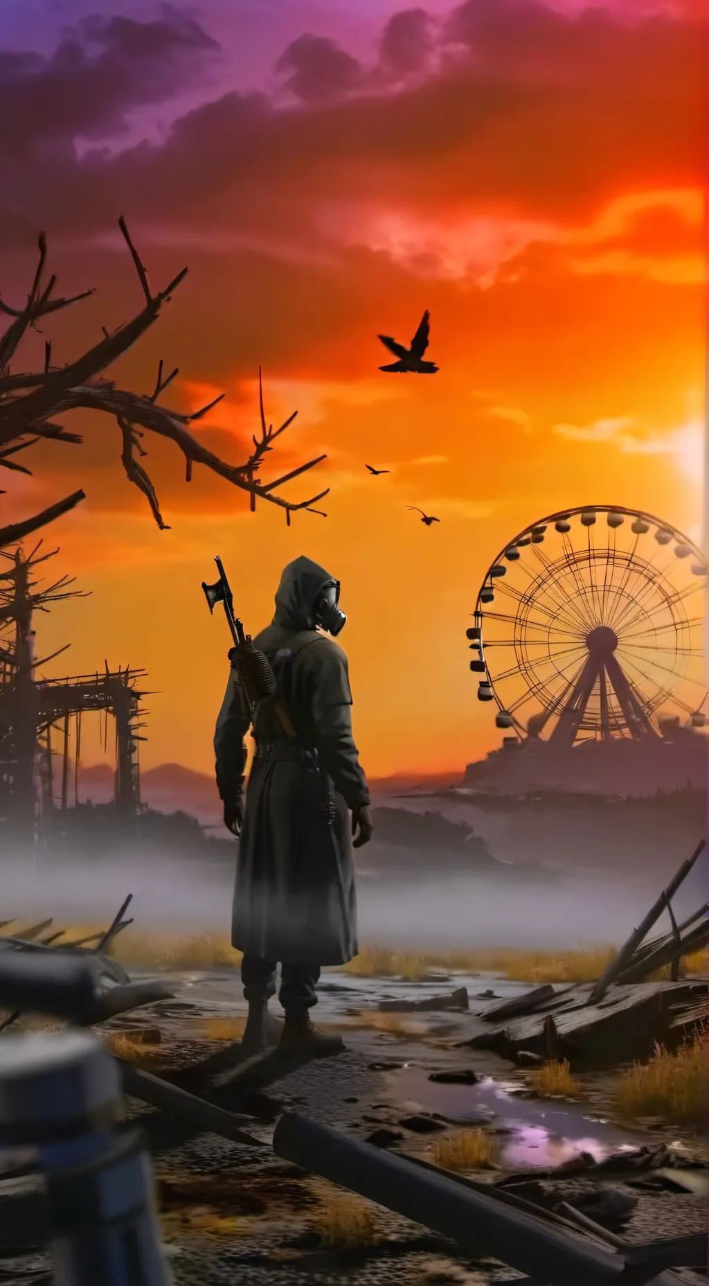 ai character: сталкер2 background