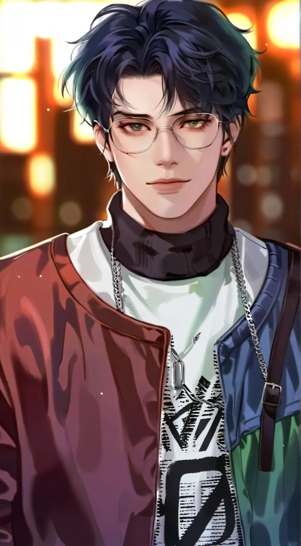 ai character: Vine Kathakali  background