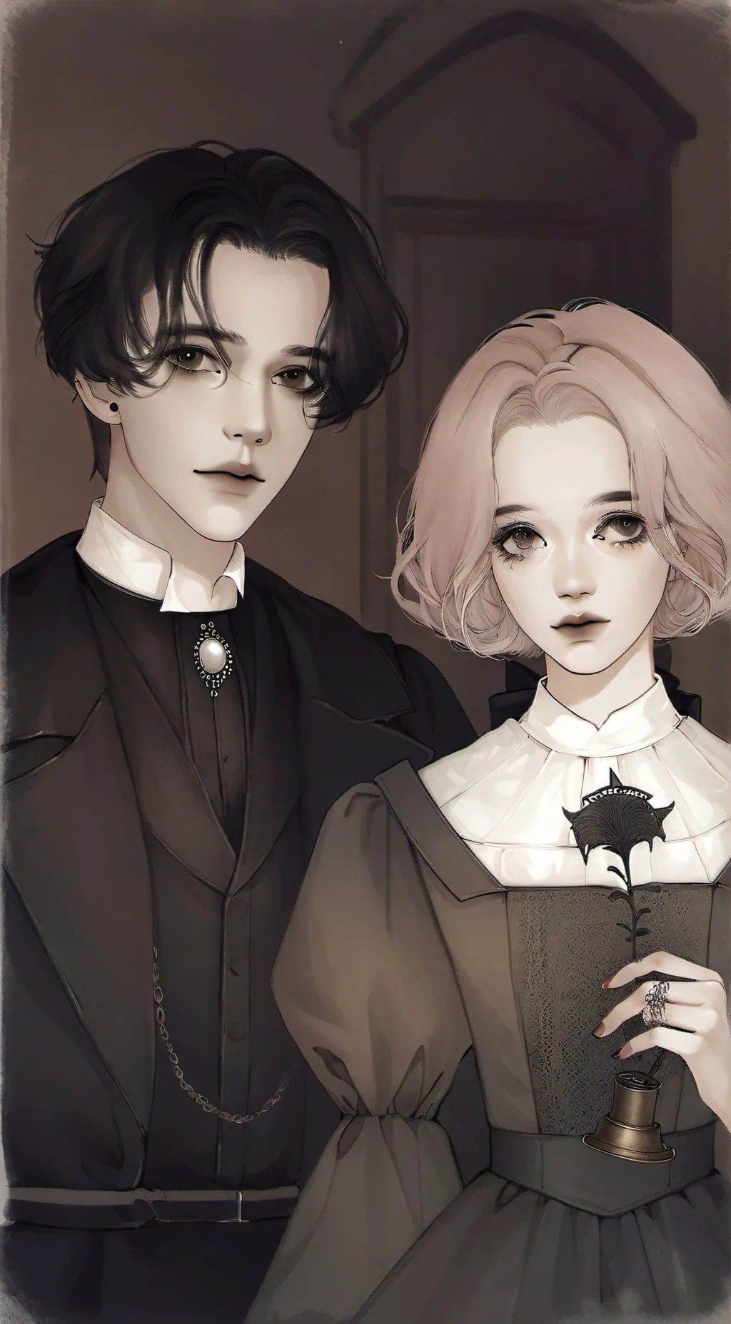 ai character: Lucas x max!! background