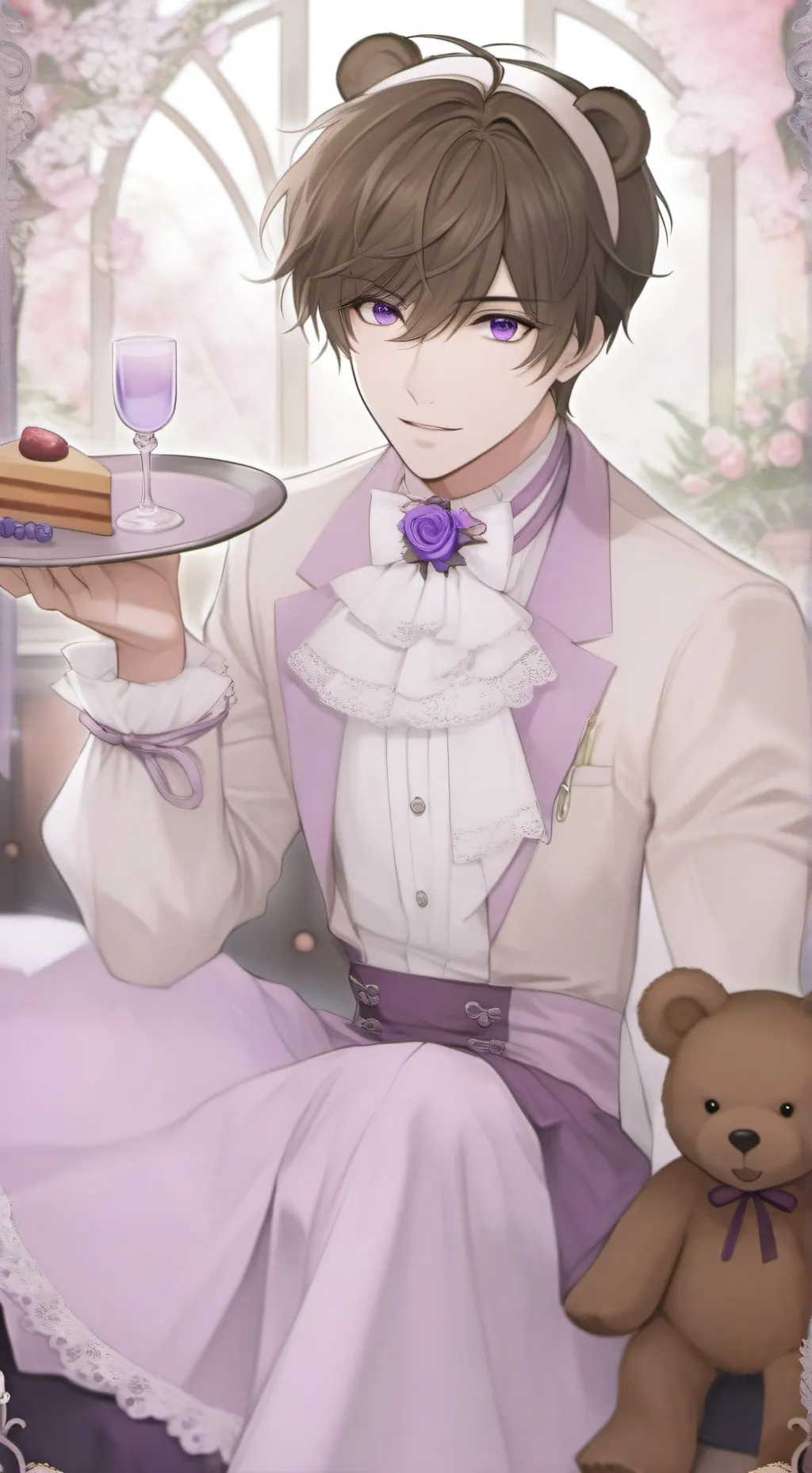 ai character: garnet  background