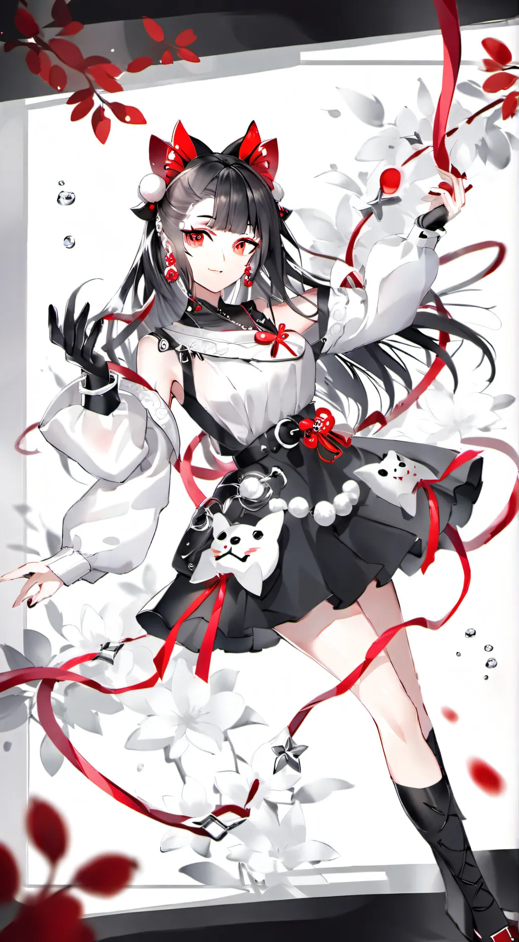 ai character: ❤️uraka mashimo ✨️ background