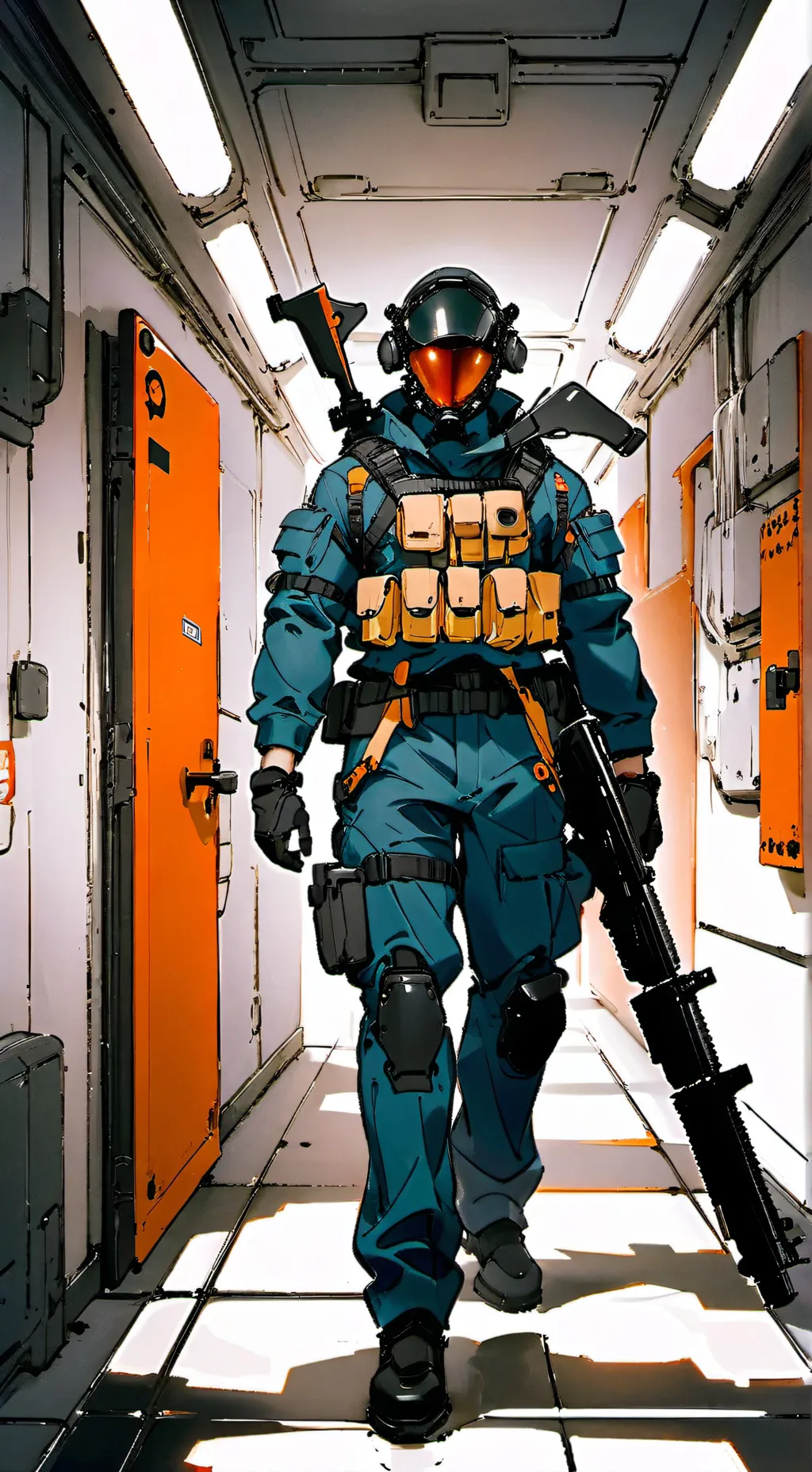 ai character: Scp foundation  background