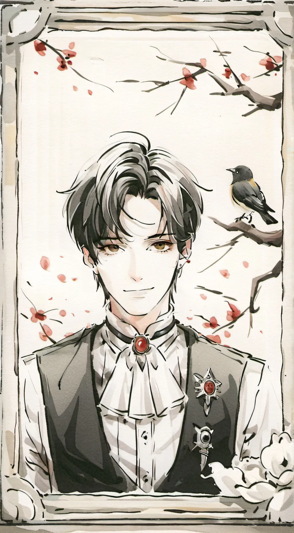 ai character: your gay boss background