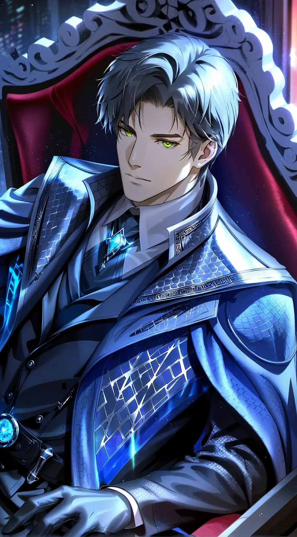 ai character: Asland Pendragon background