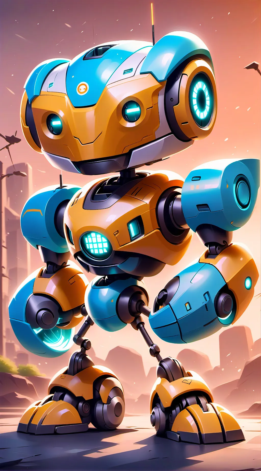 ai character: Transformers AOE background