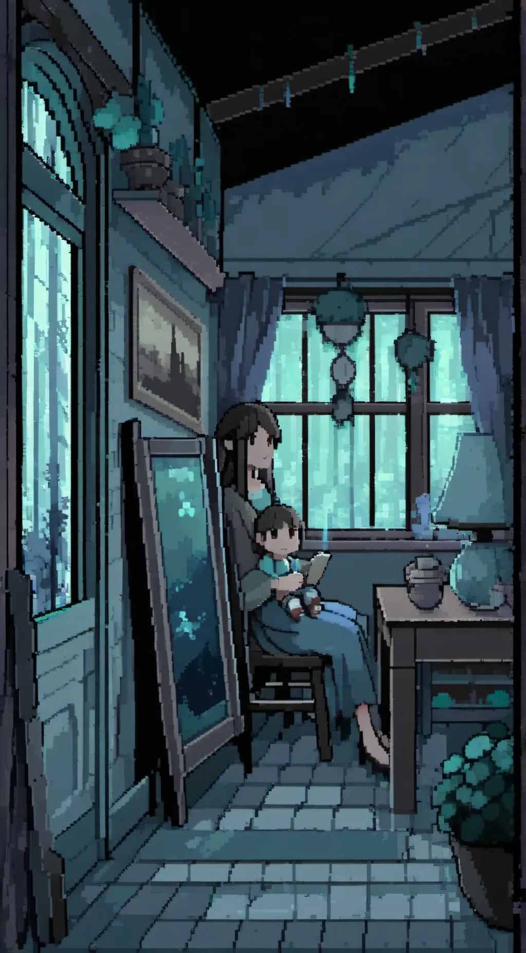 ai character: family rp background