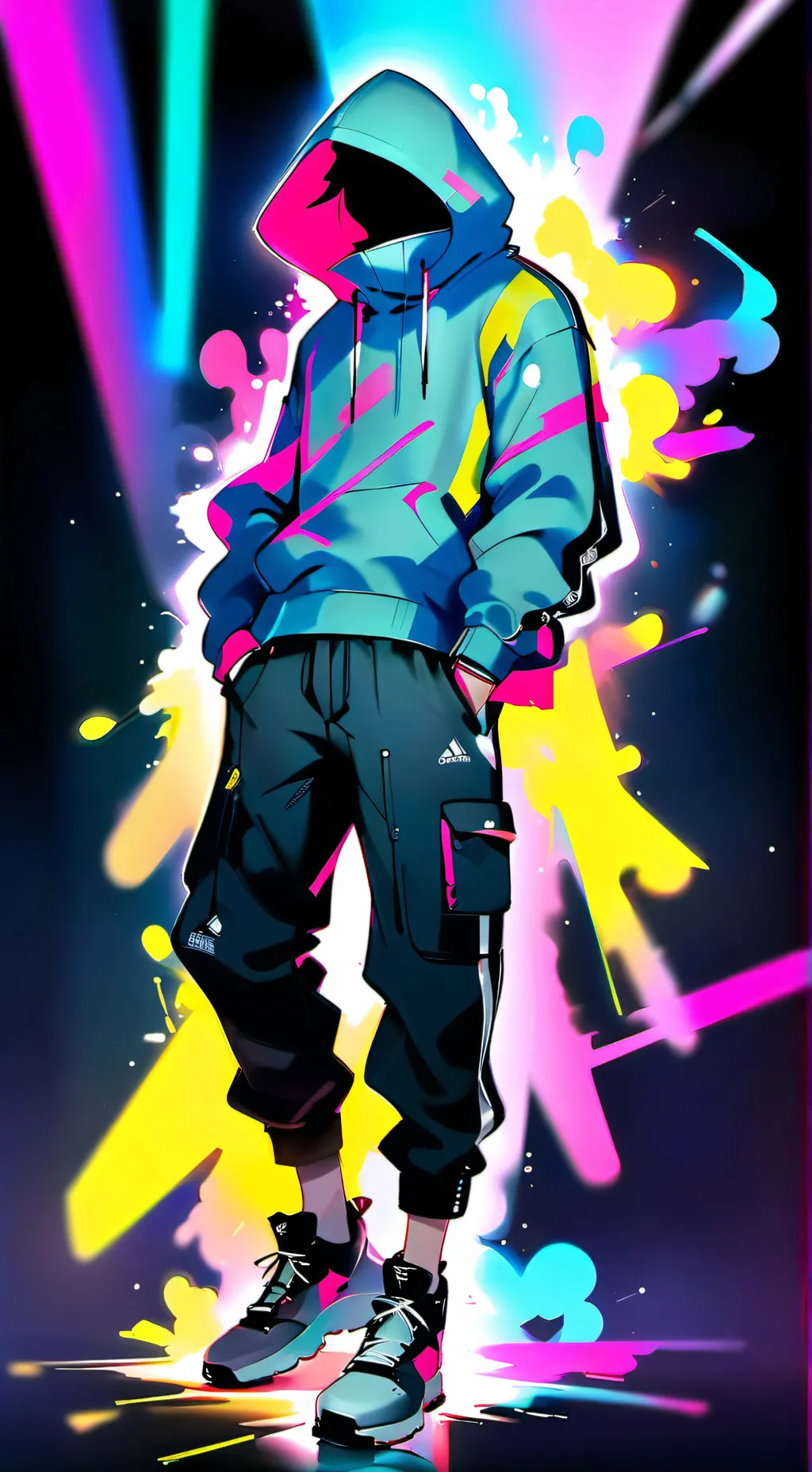 ai character: Πøbn¥ ★ background