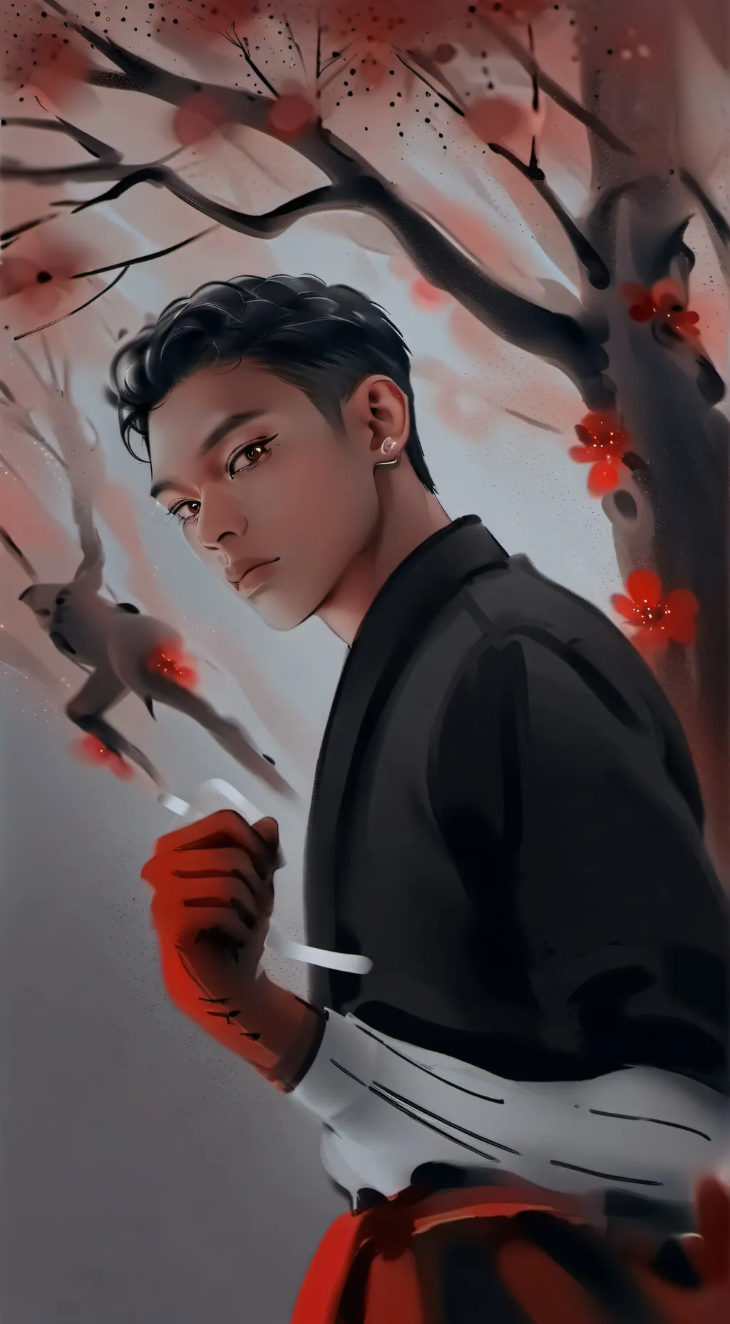 ai character: Marco  background