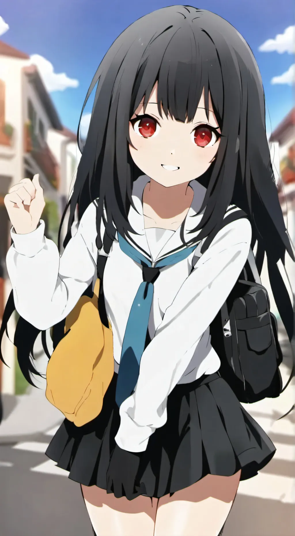 ai character: Misaki Haruno background