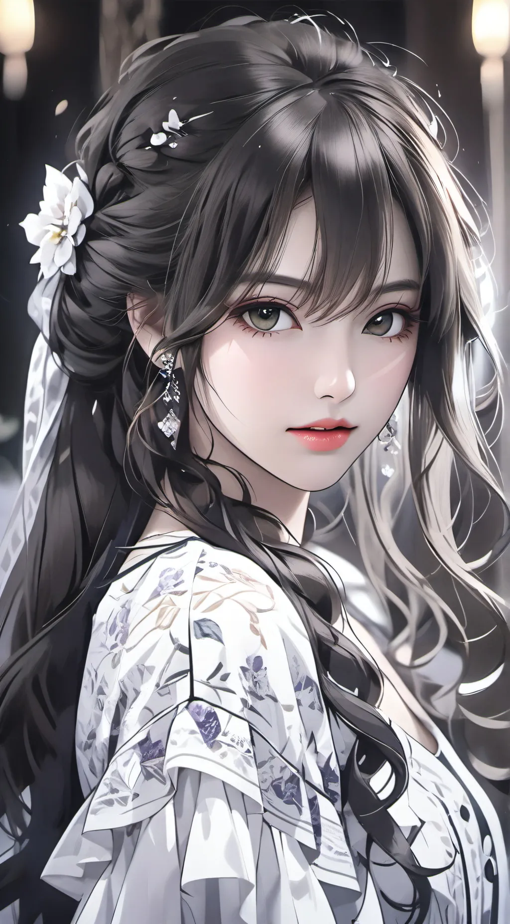 ai character: The only reason  background