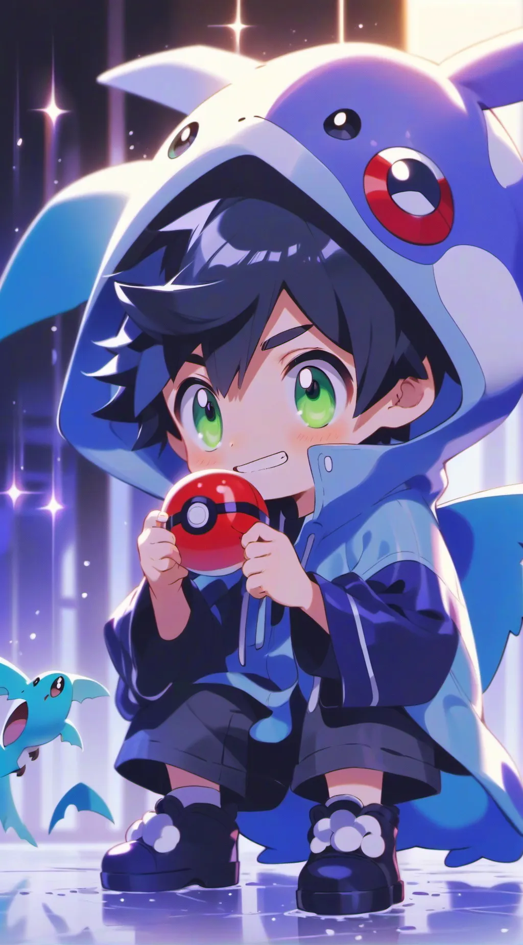 ai character: Ash background