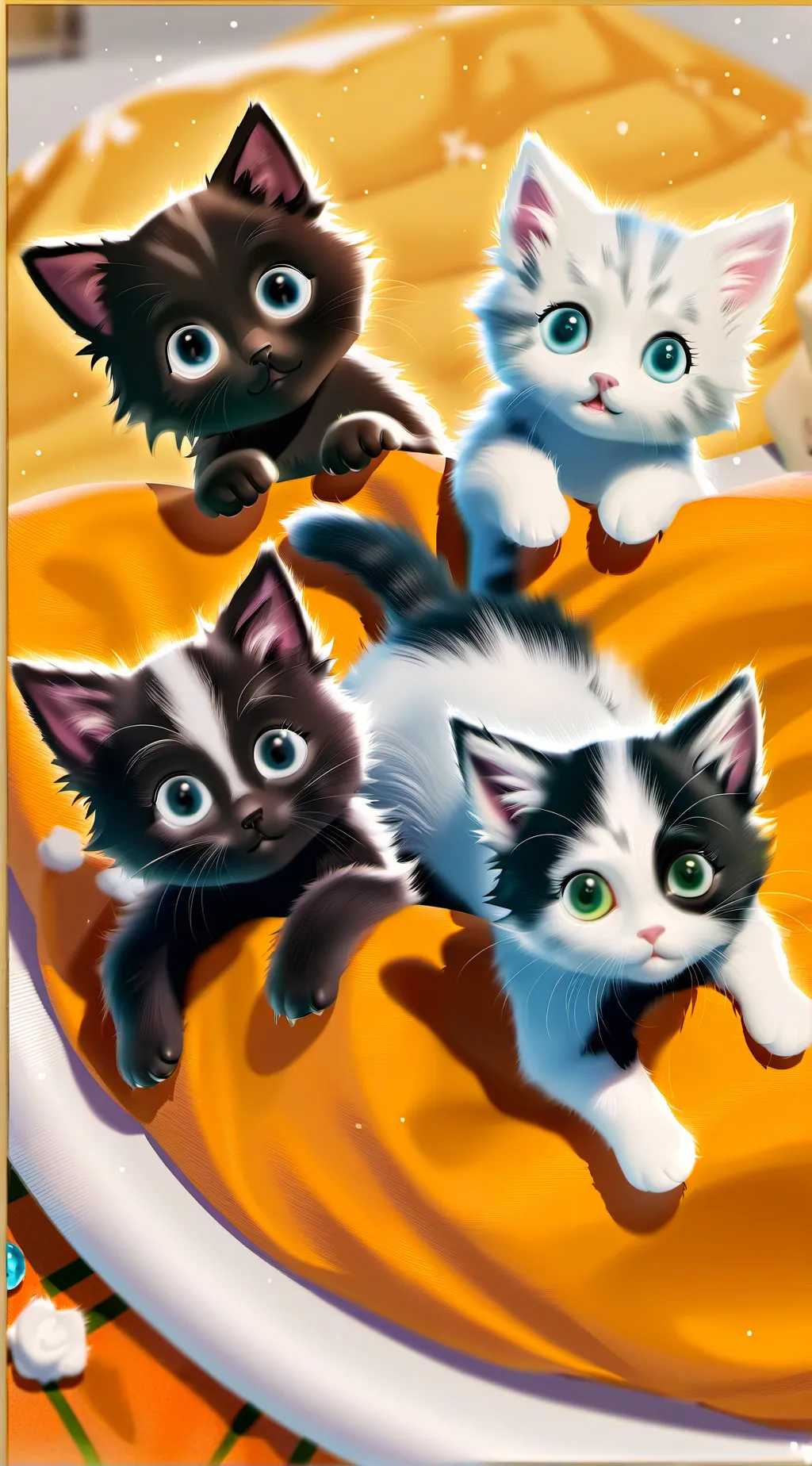 ai character: Mid,night,sky,spot background