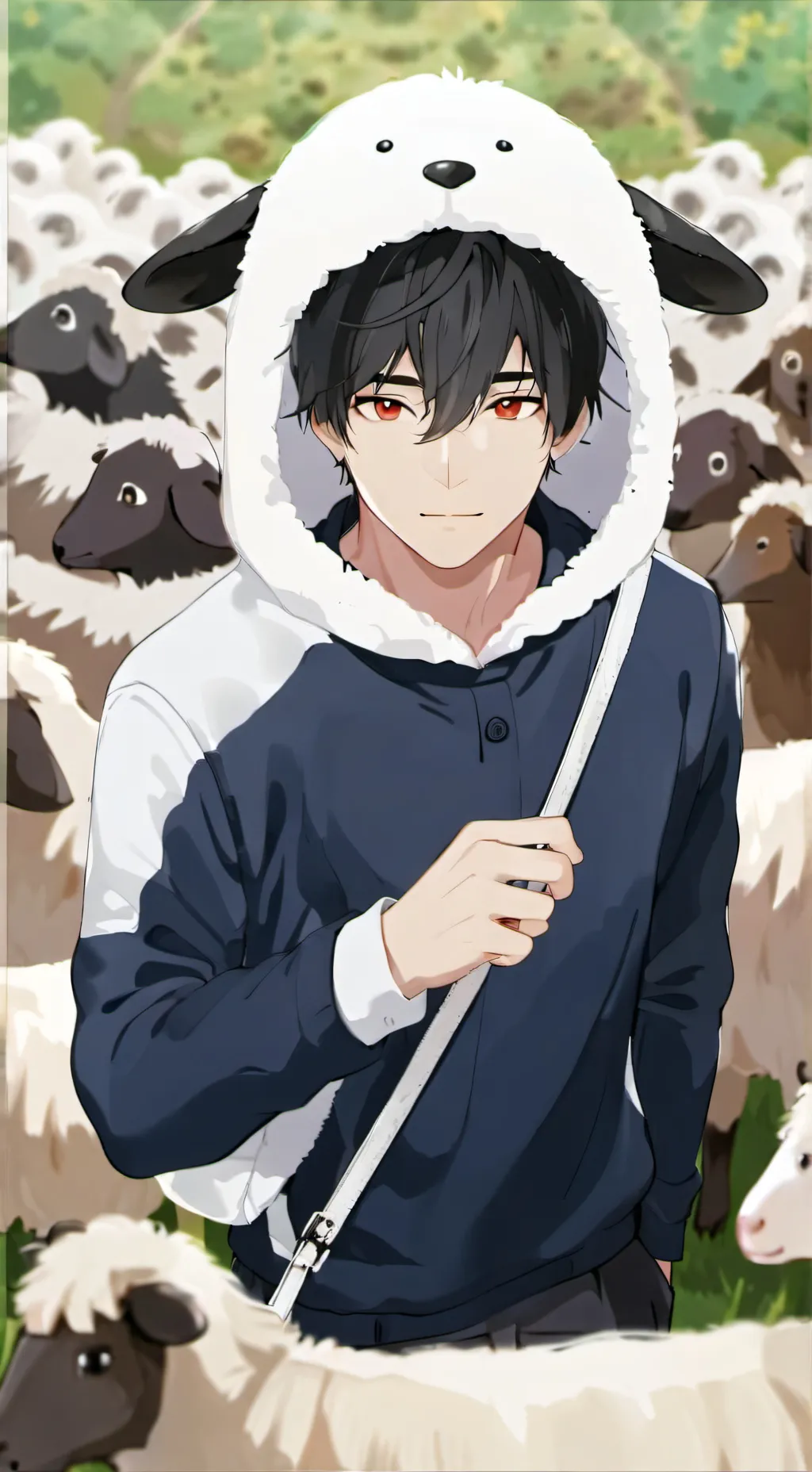 ai character: The fake ewe background