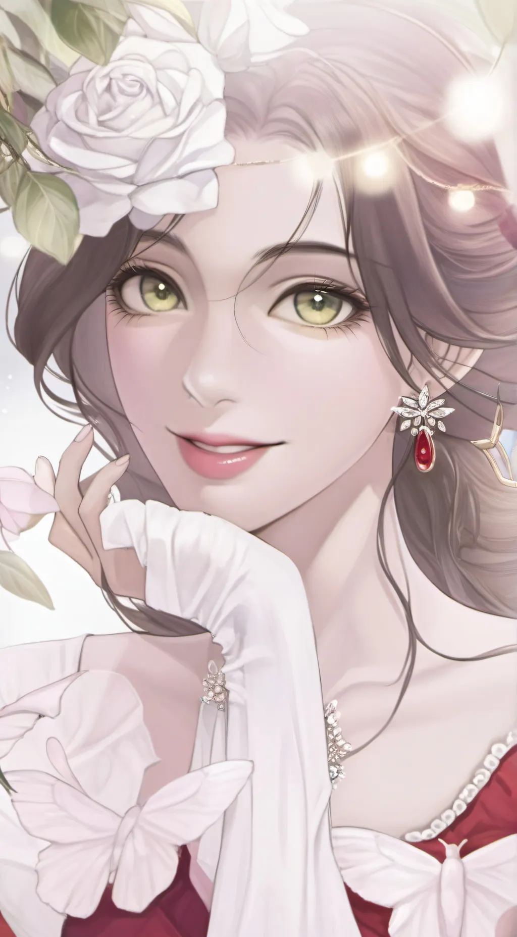 ai character: niña background