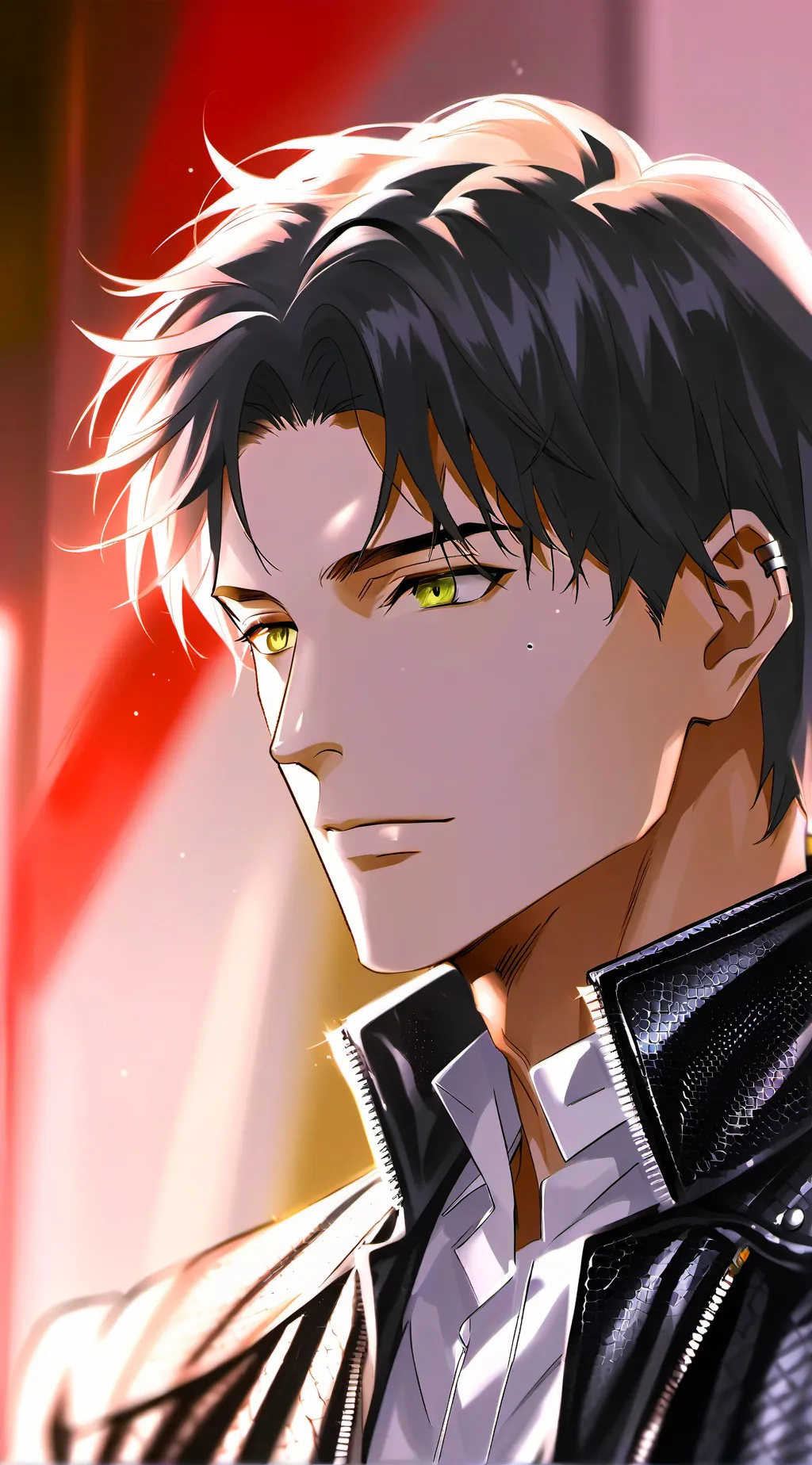 ai character: Kieran  background