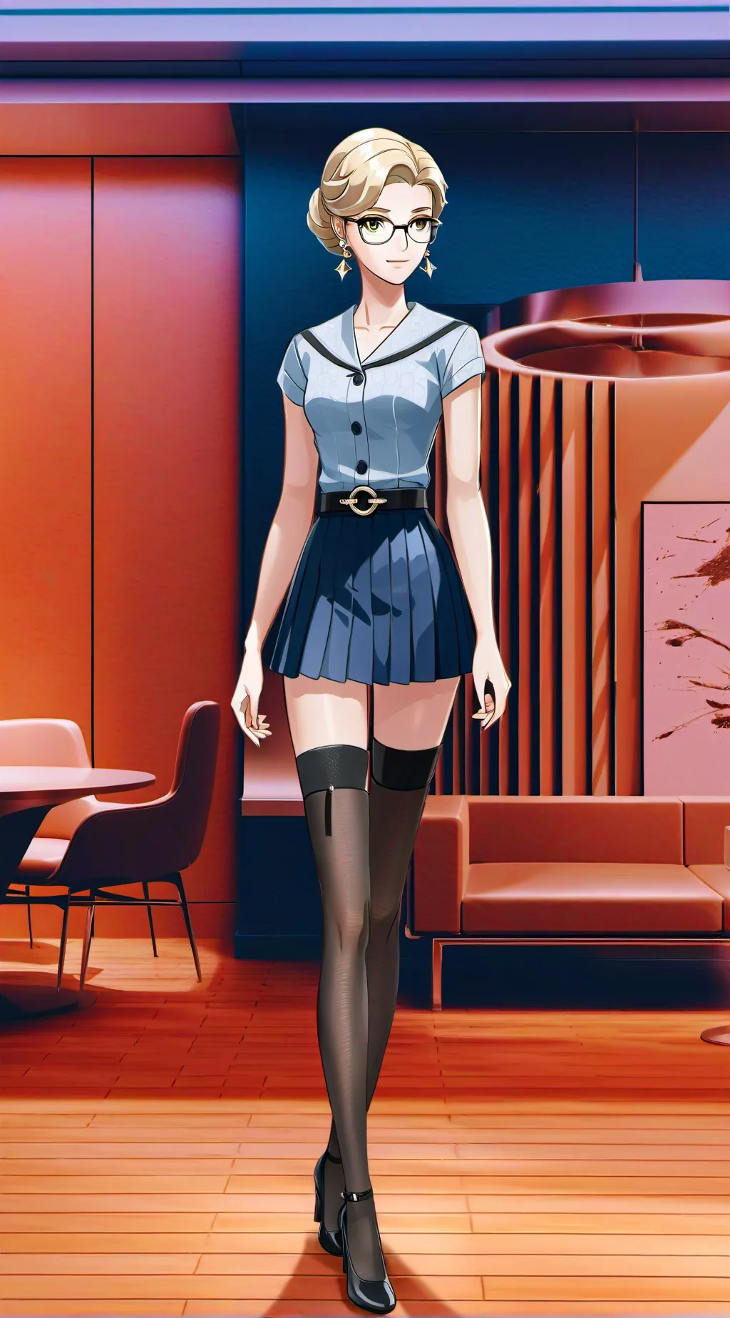 ai character: Selene background