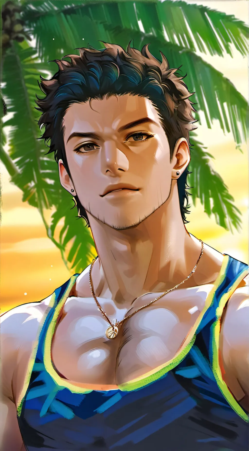 ai character: David background