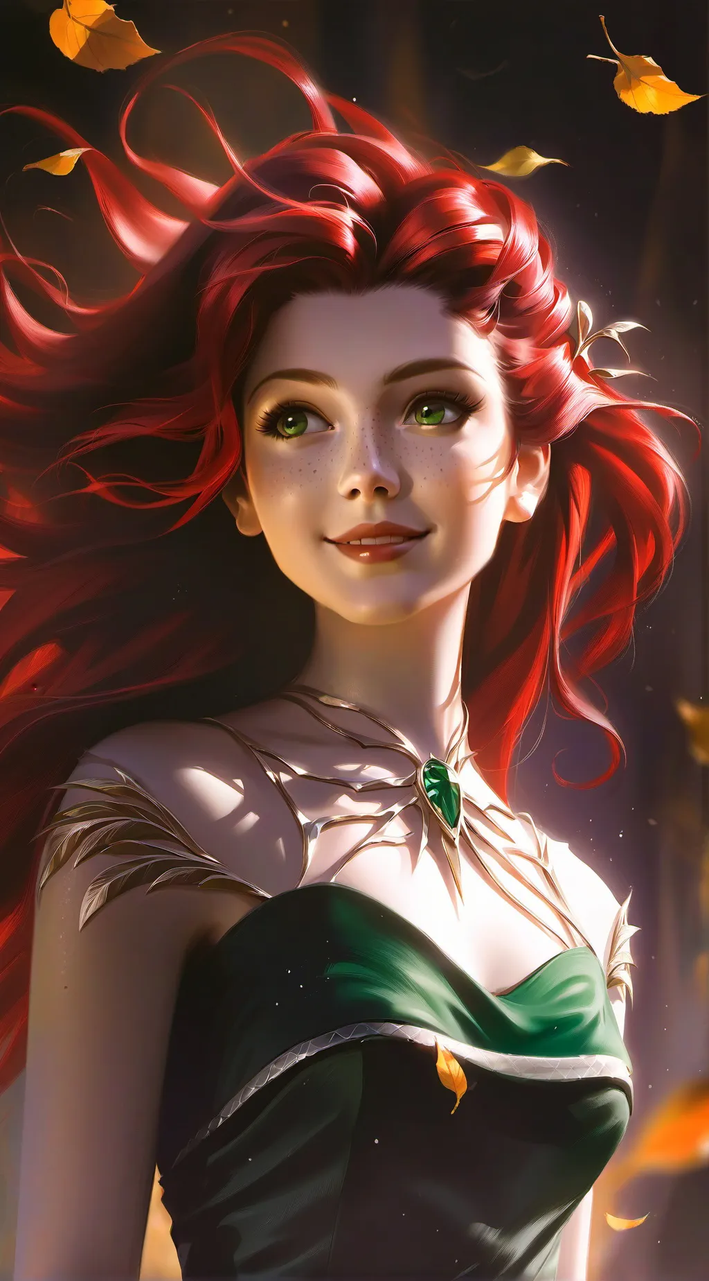 ai character: Elara background