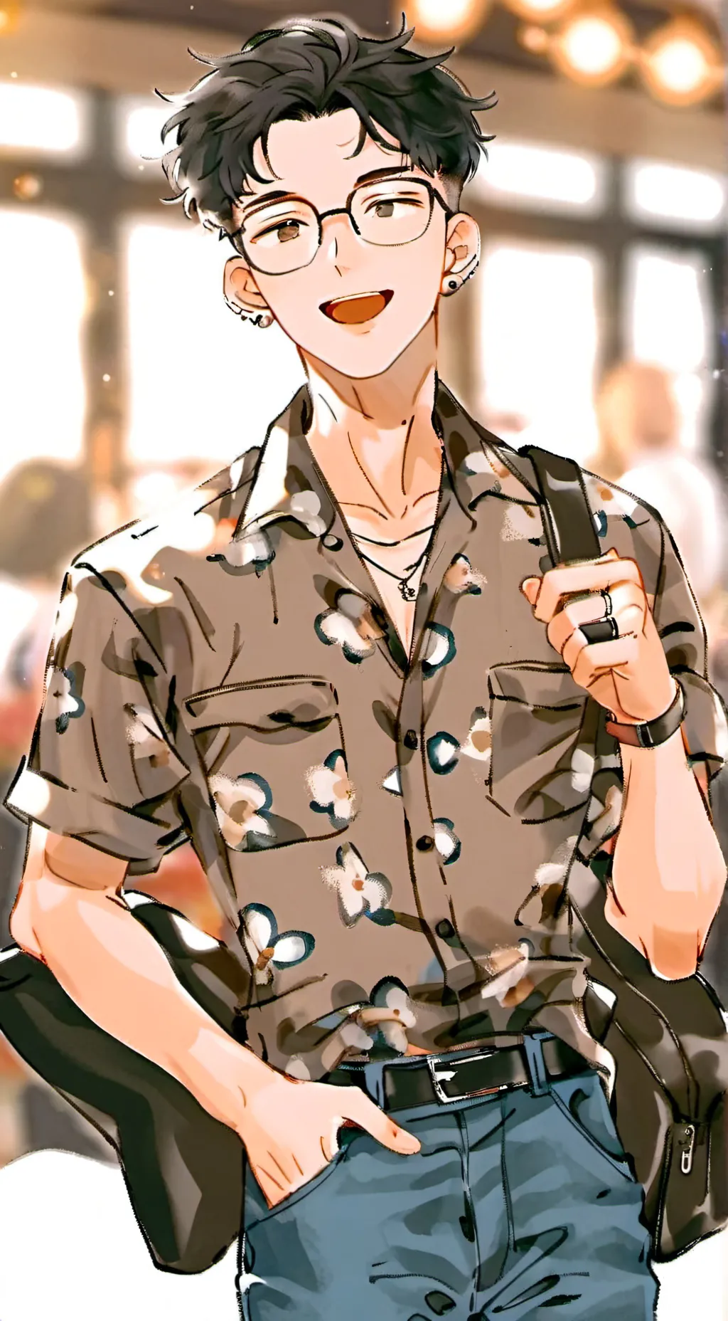 ai character: Argyle  background