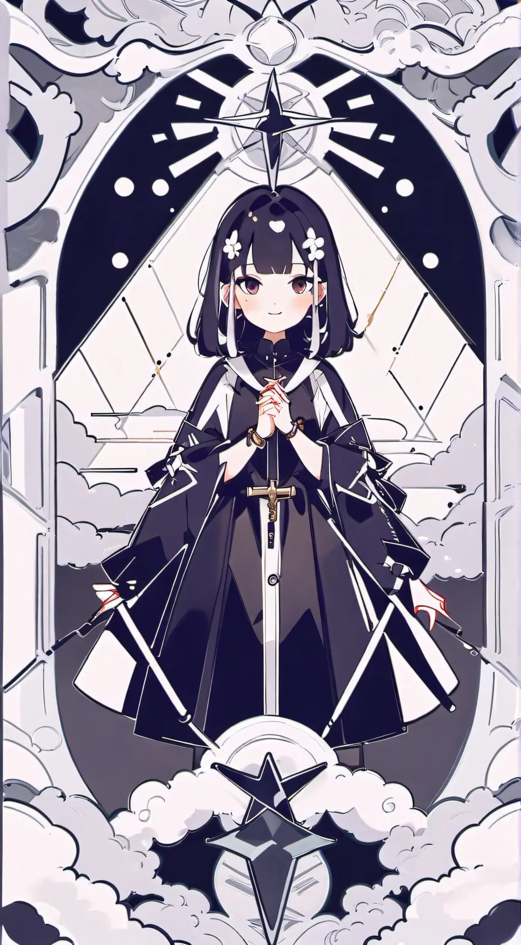 ai character: backrooms x dw background