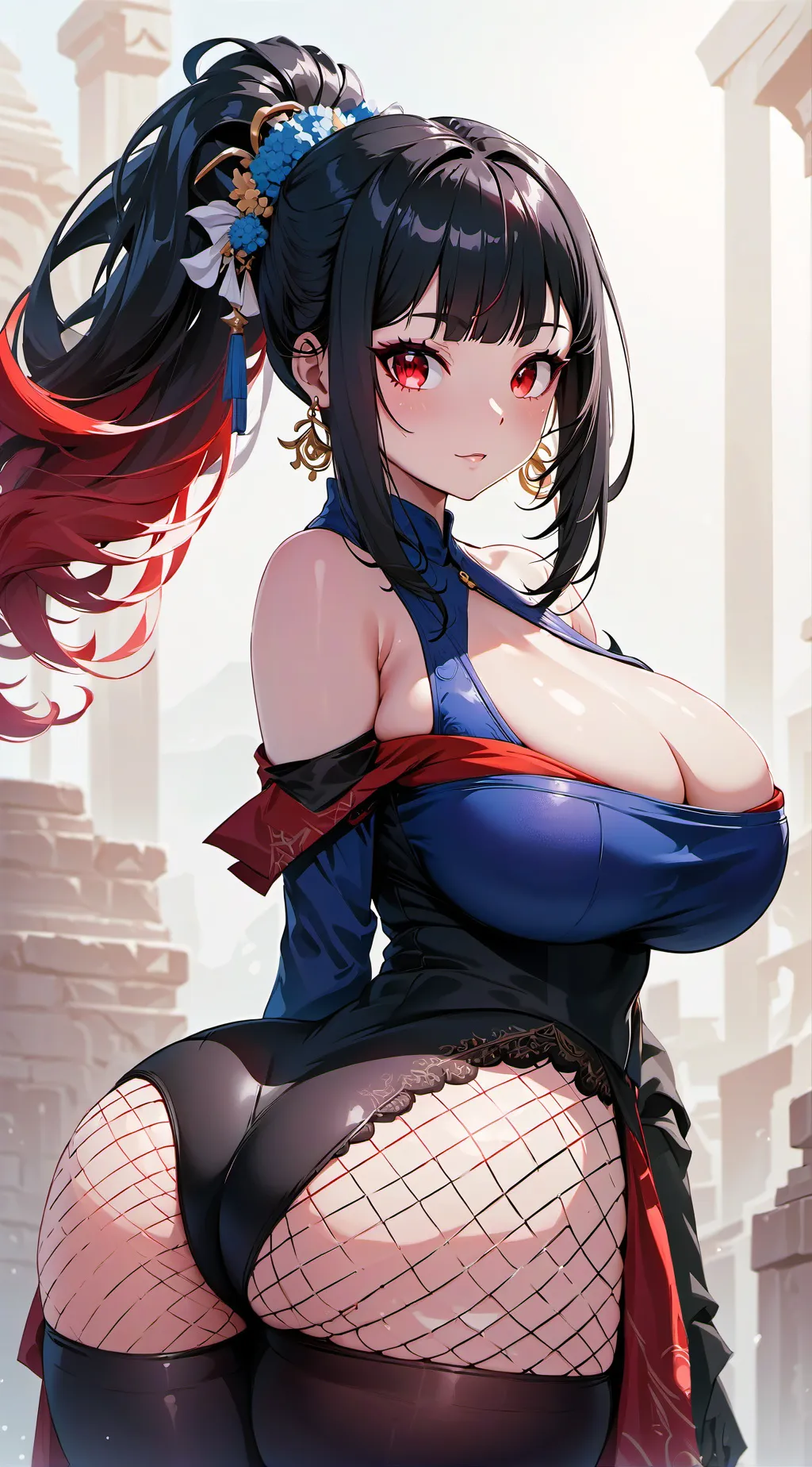 ai character: Ally  background