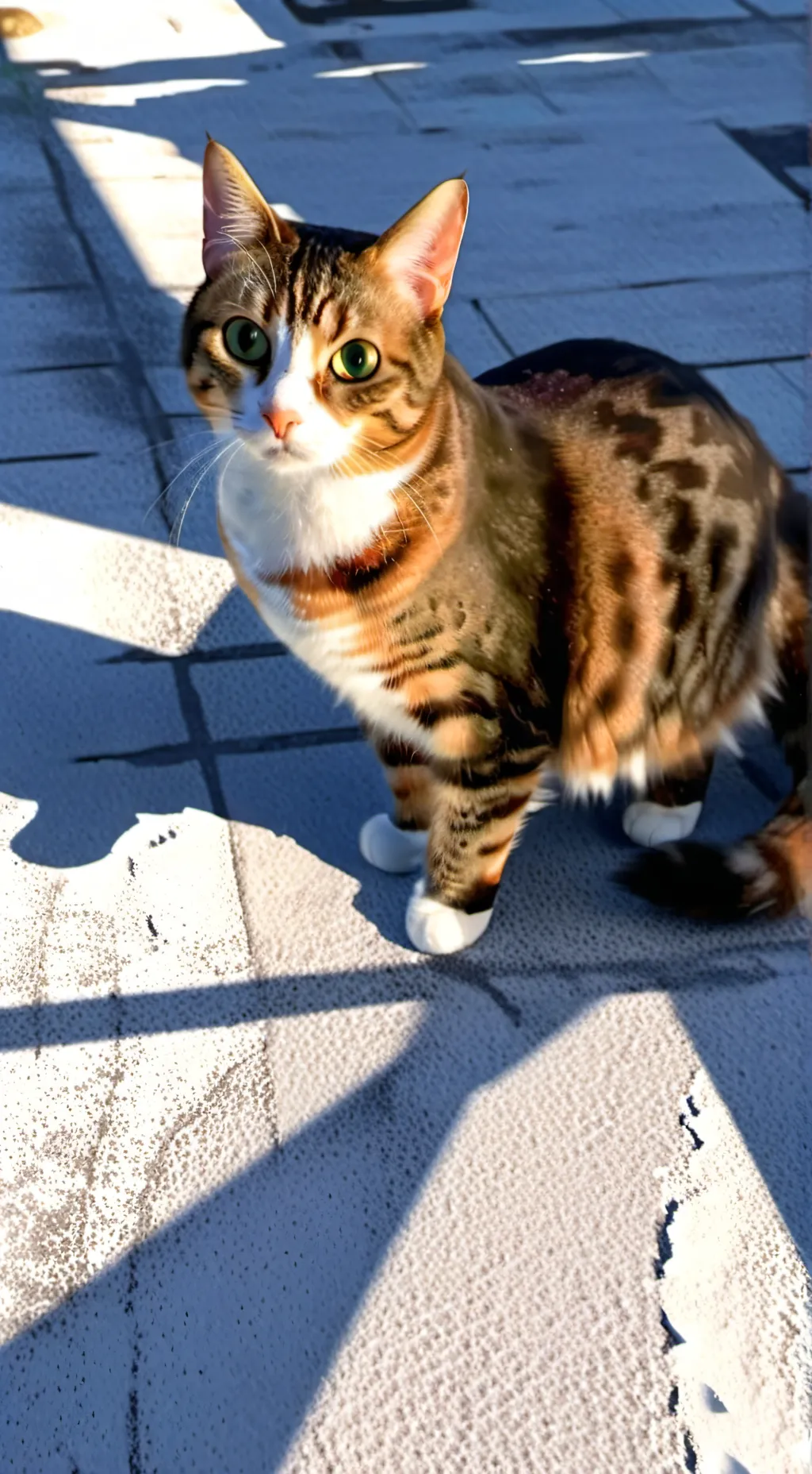 ai character: Minerva (cat) background