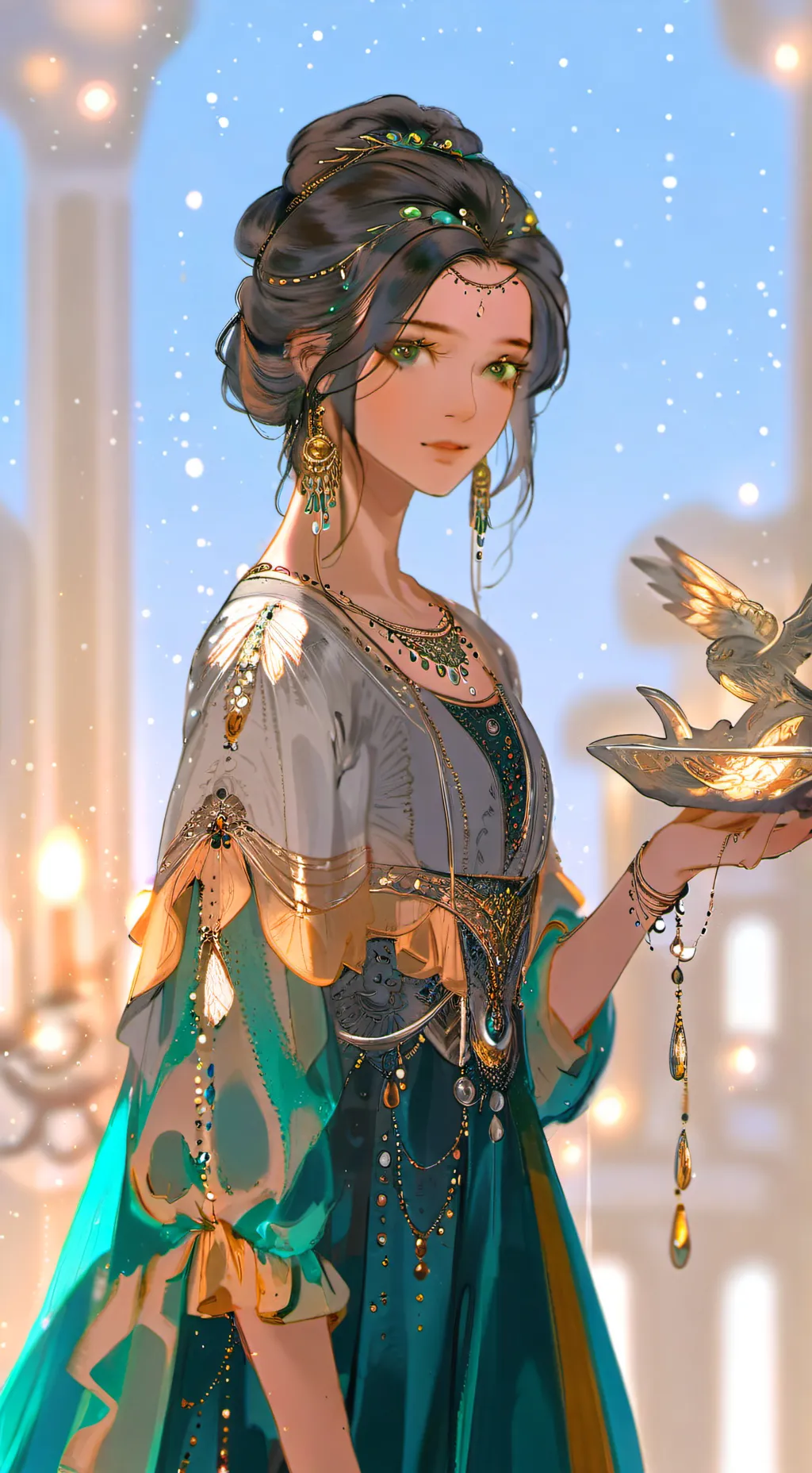 ai character: ｡𖦹°‧Aino Hana⋆˚࿔ background