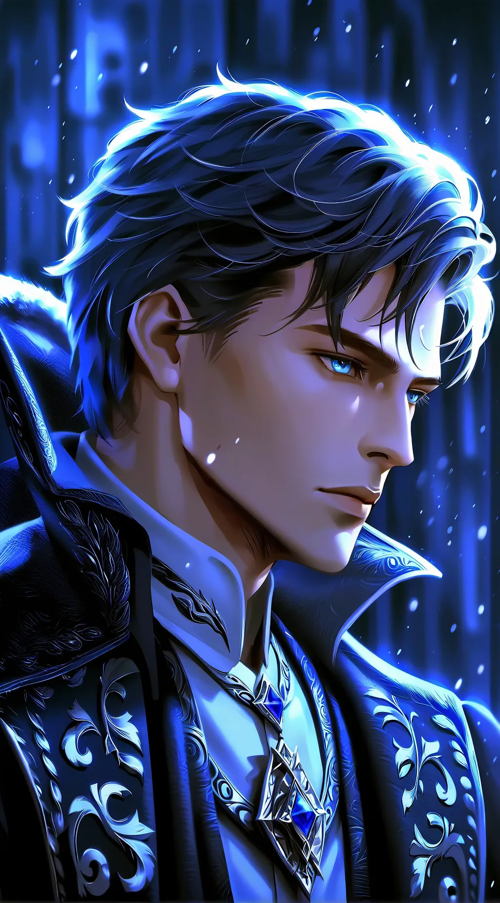 ai character: Liam  background