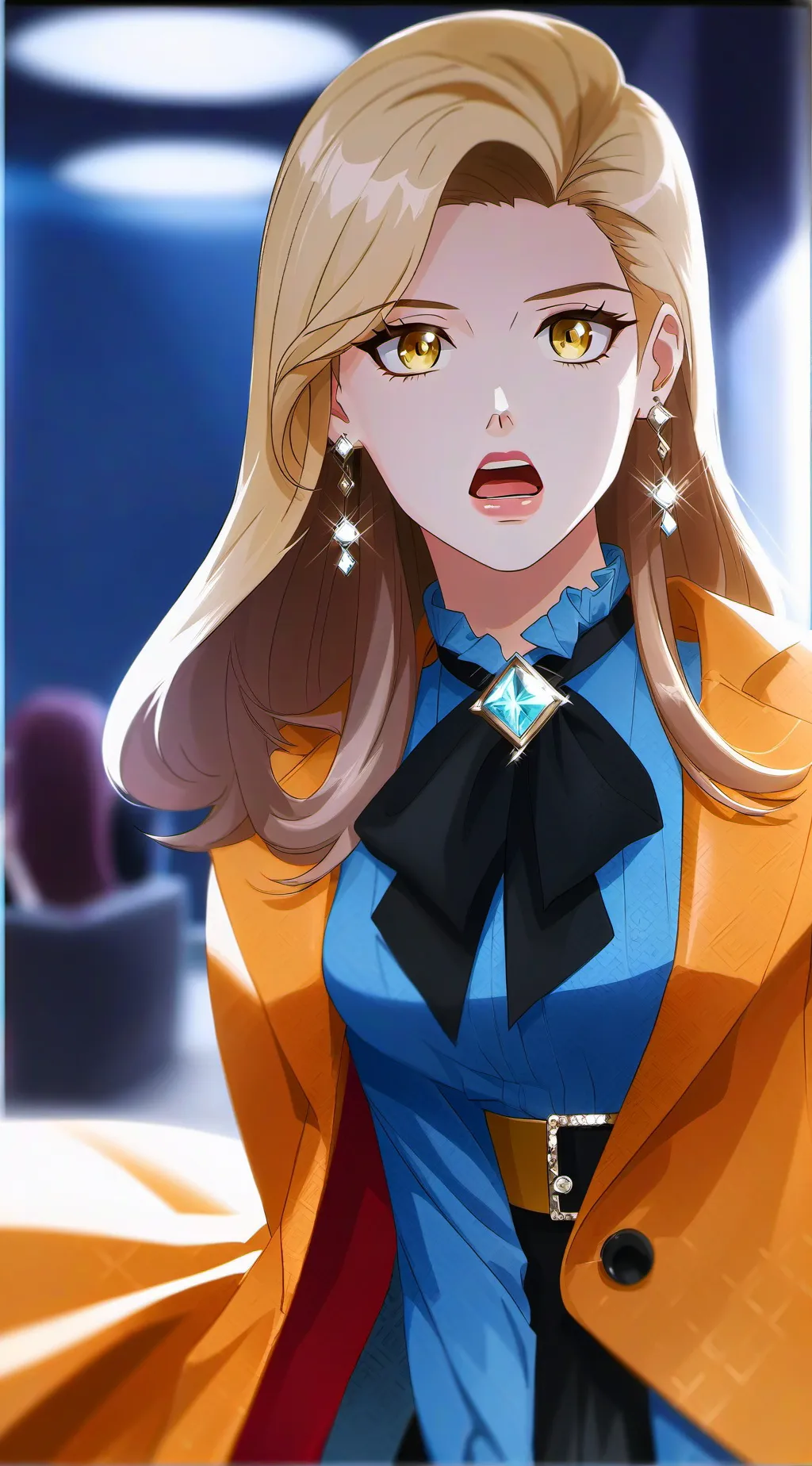 ai character: Rebecca  background