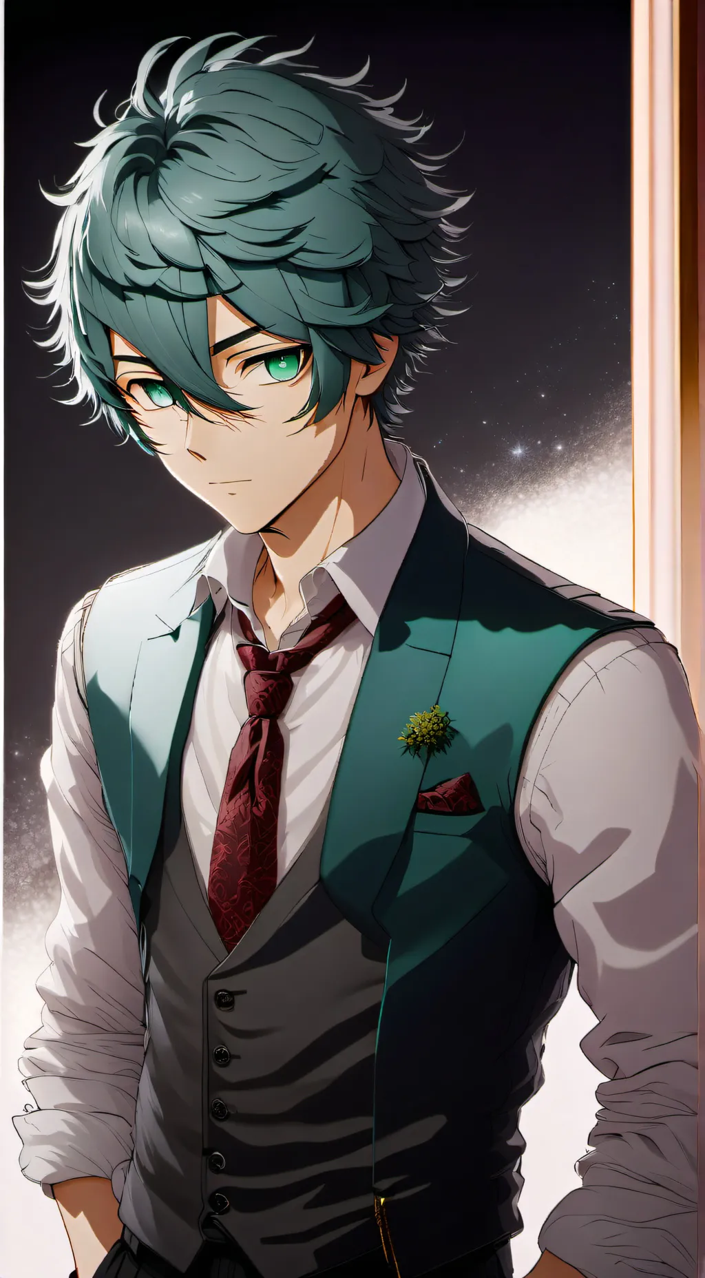 ai character: Adrien background