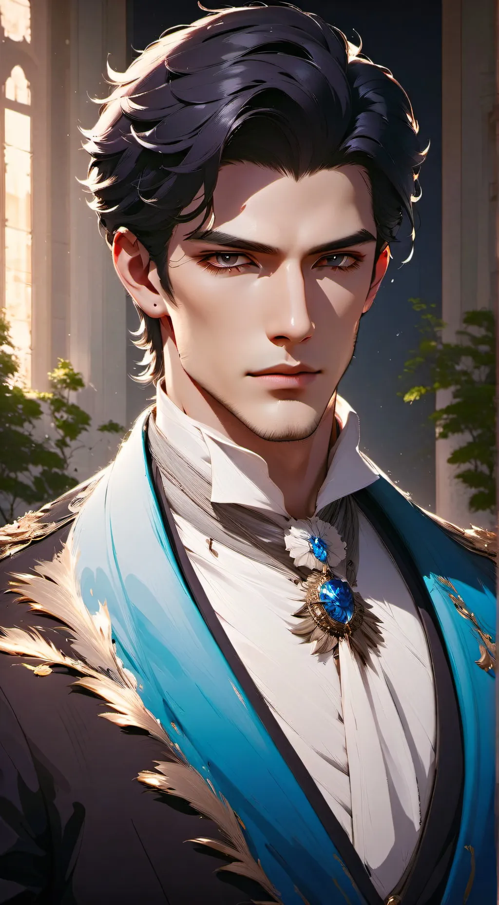 ai character: Noah  background