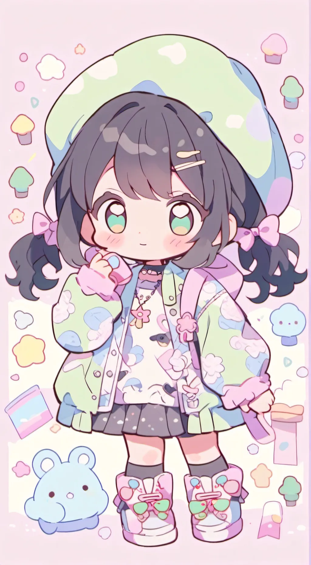 ai character: karu background