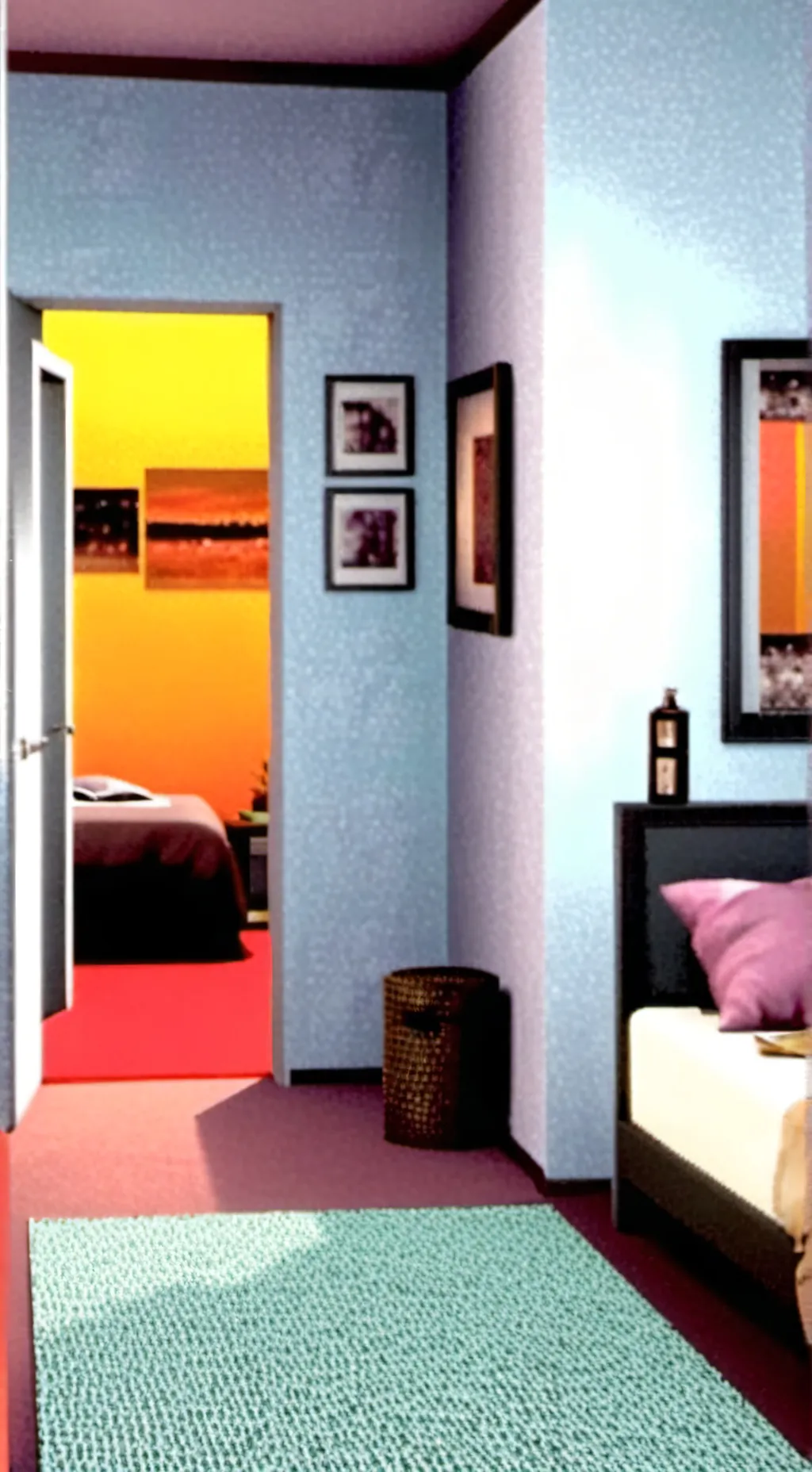 ai character: Ghost Gi-hun AU background