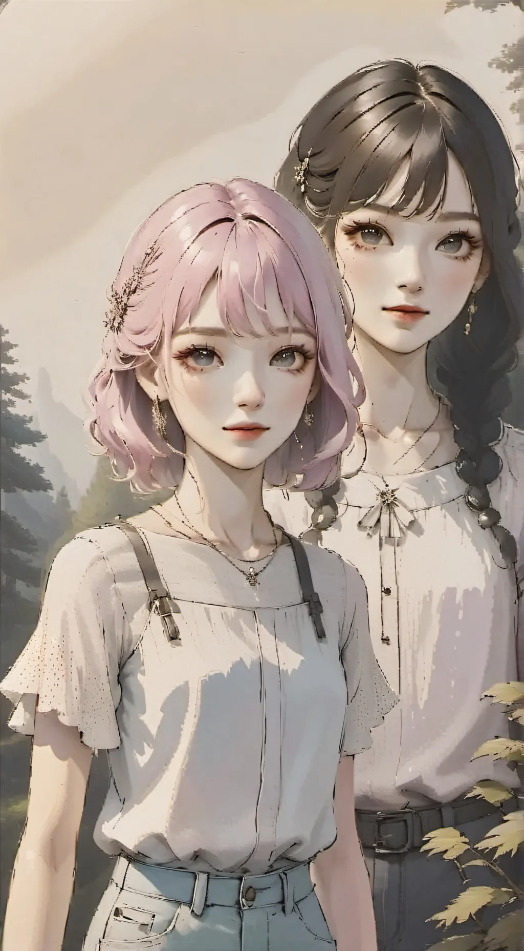 ai character: orphanage background