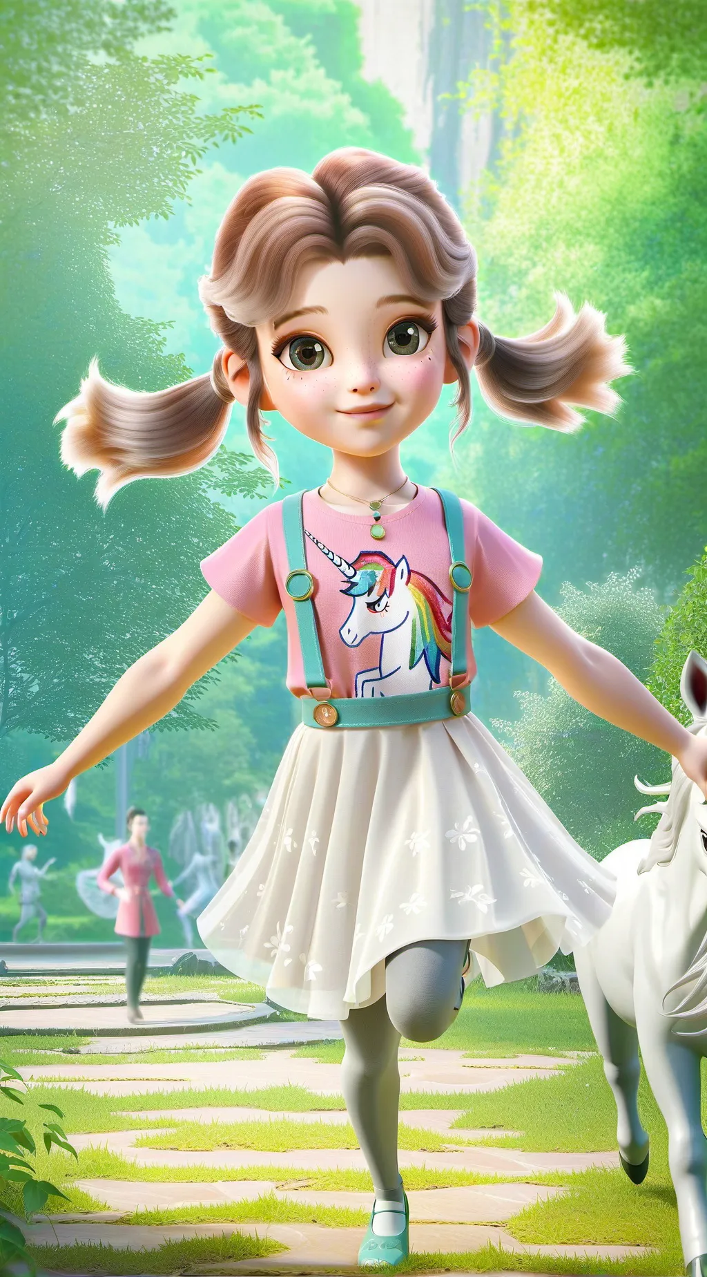 ai character: lilly background