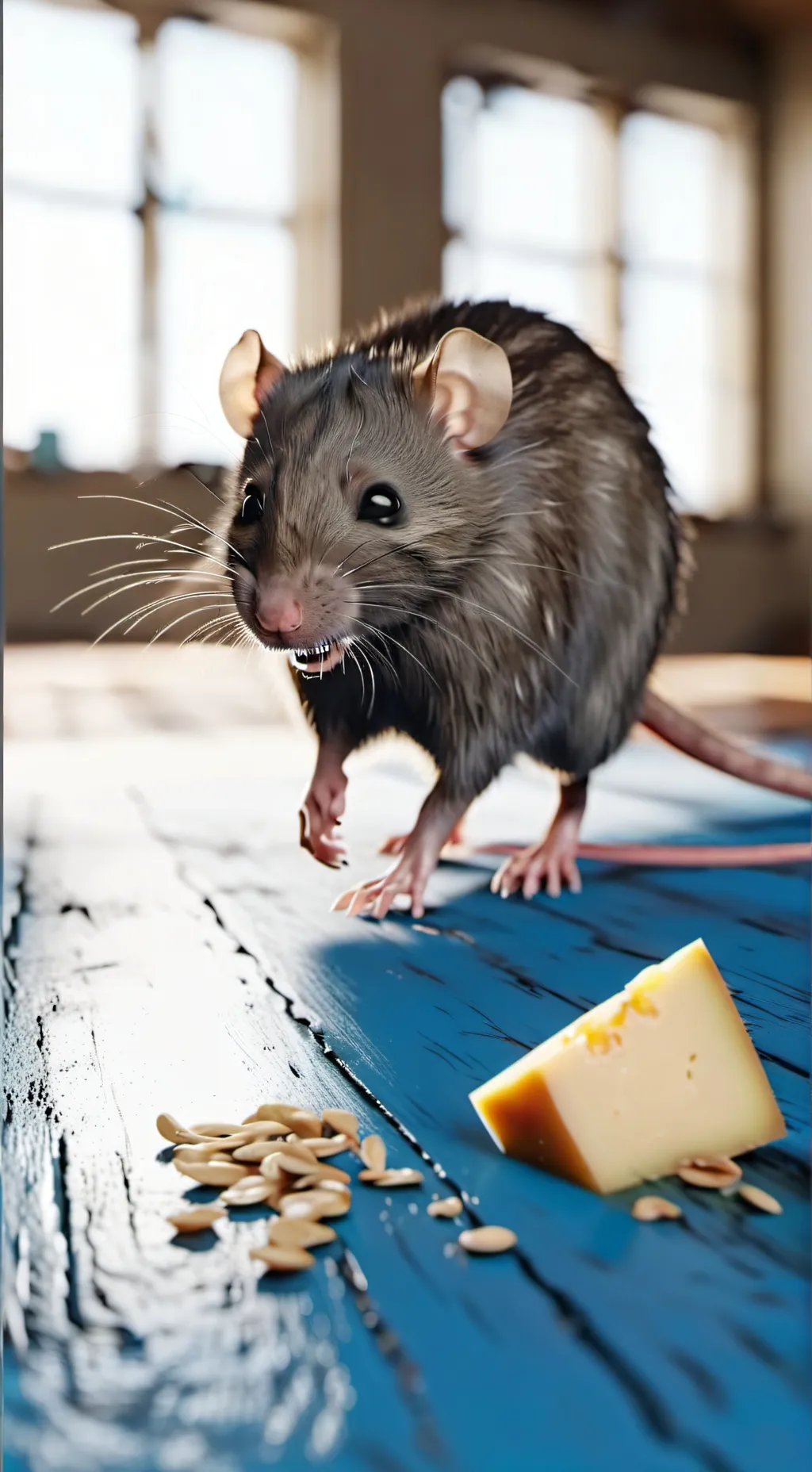 ai character: Rat  background