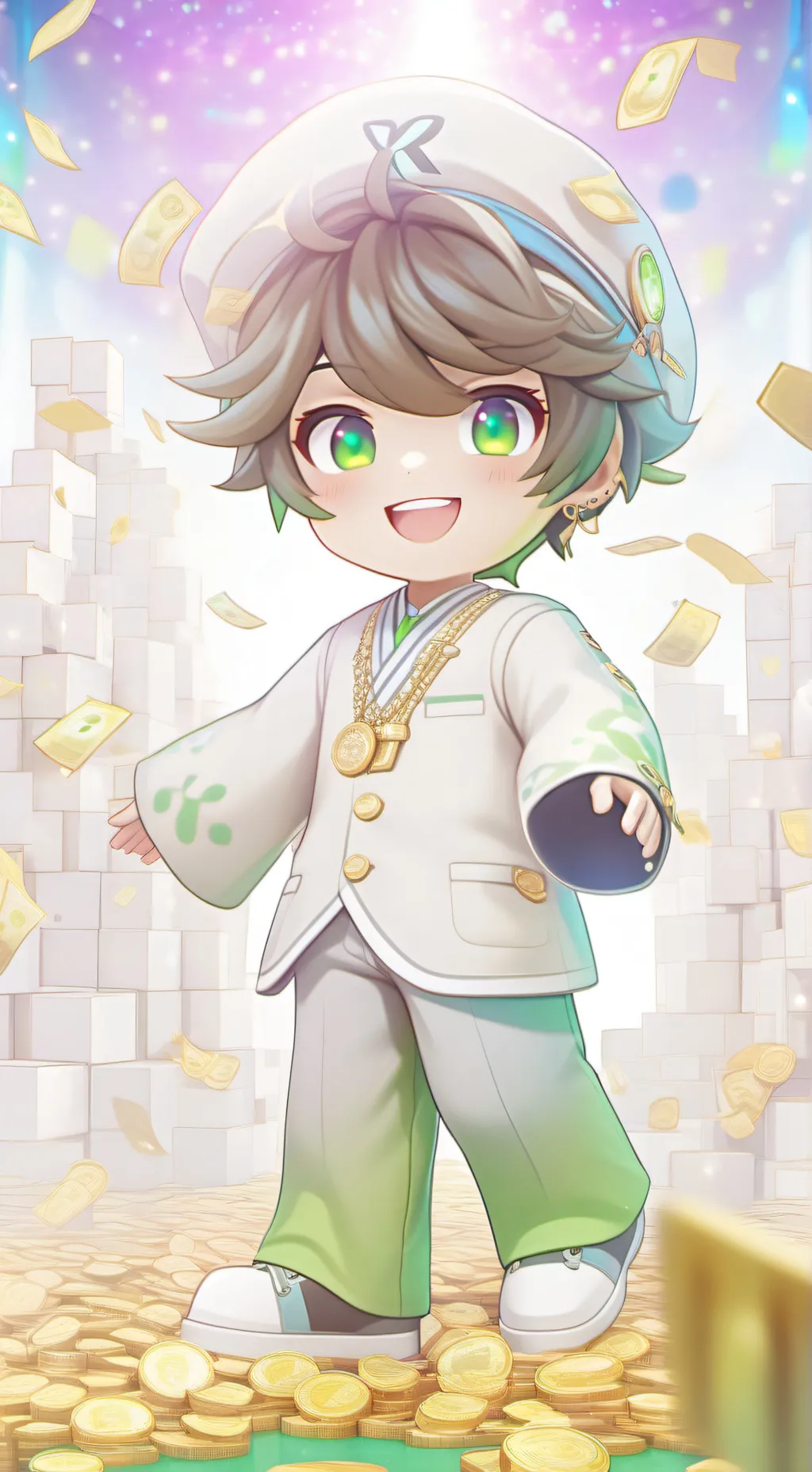 ai character: Rich boy background
