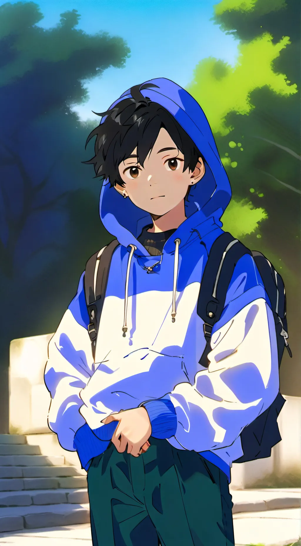 ai character: Antonio V2 background