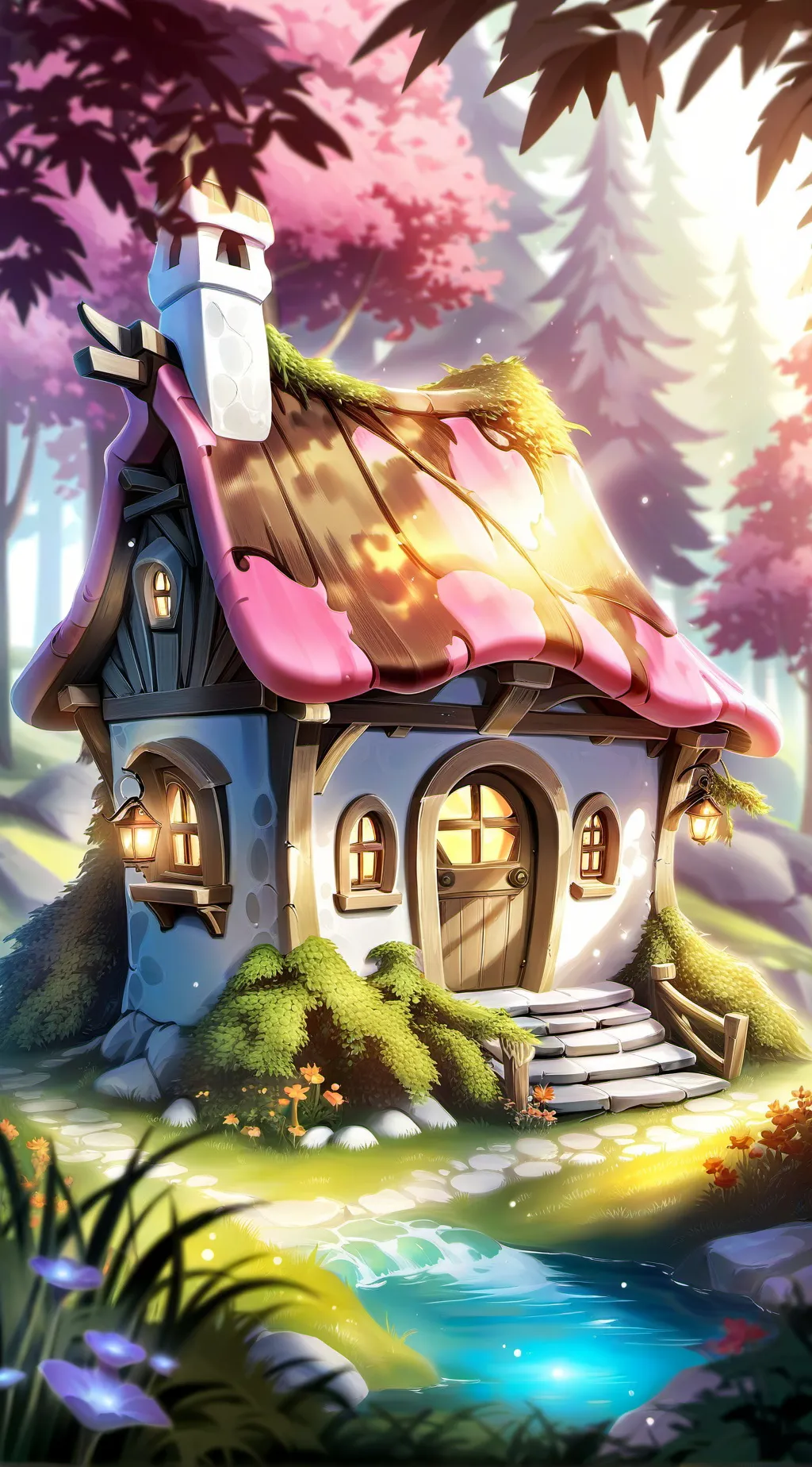 ai character: forsaken road trip background