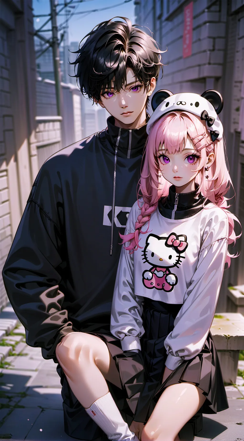 ai character: Pick me background