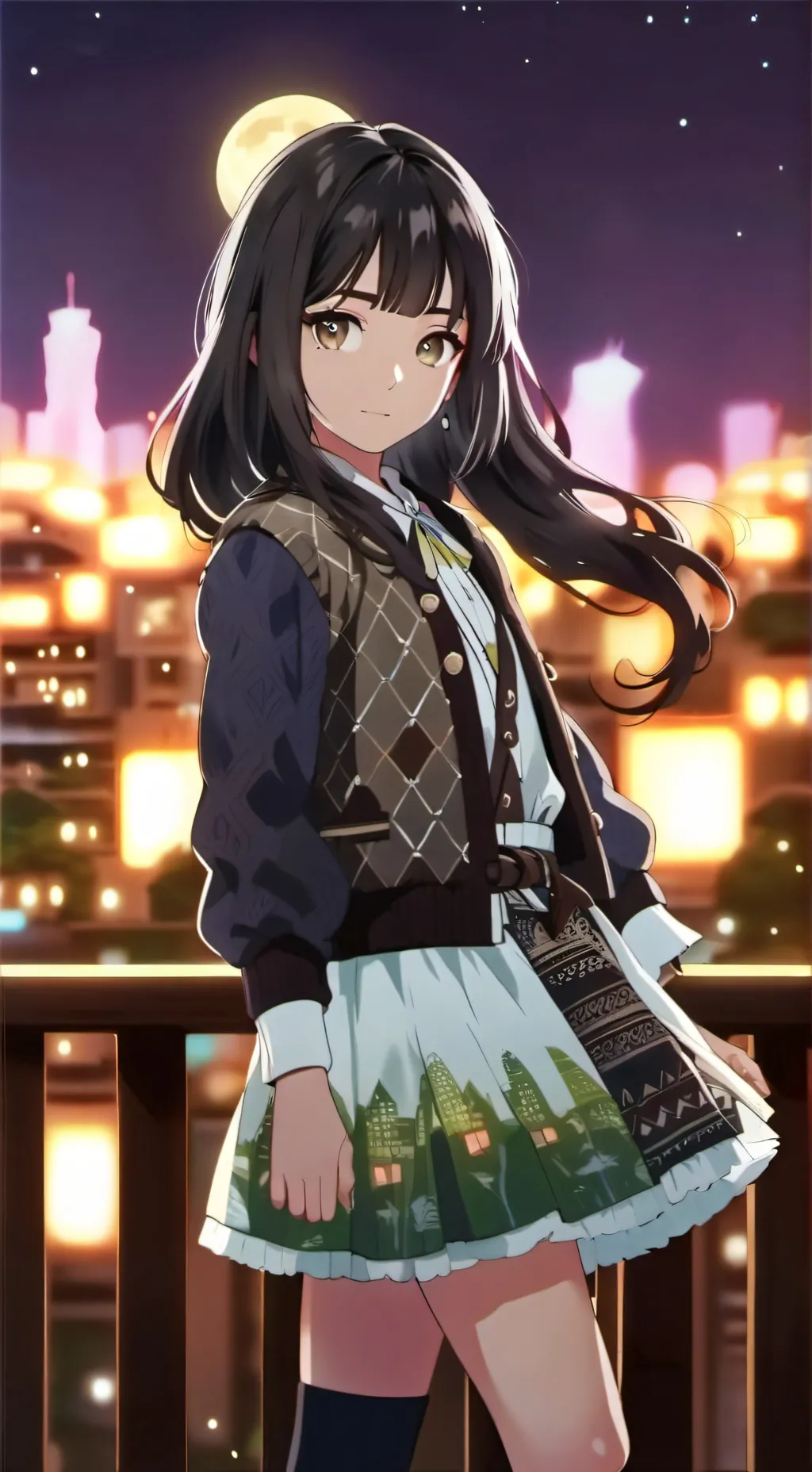 ai character: Sandy  background