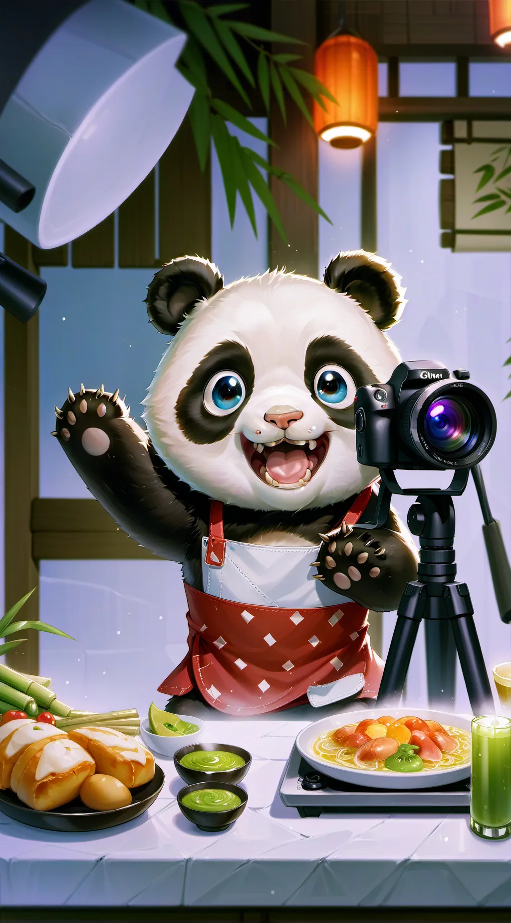 ai character: Byte background