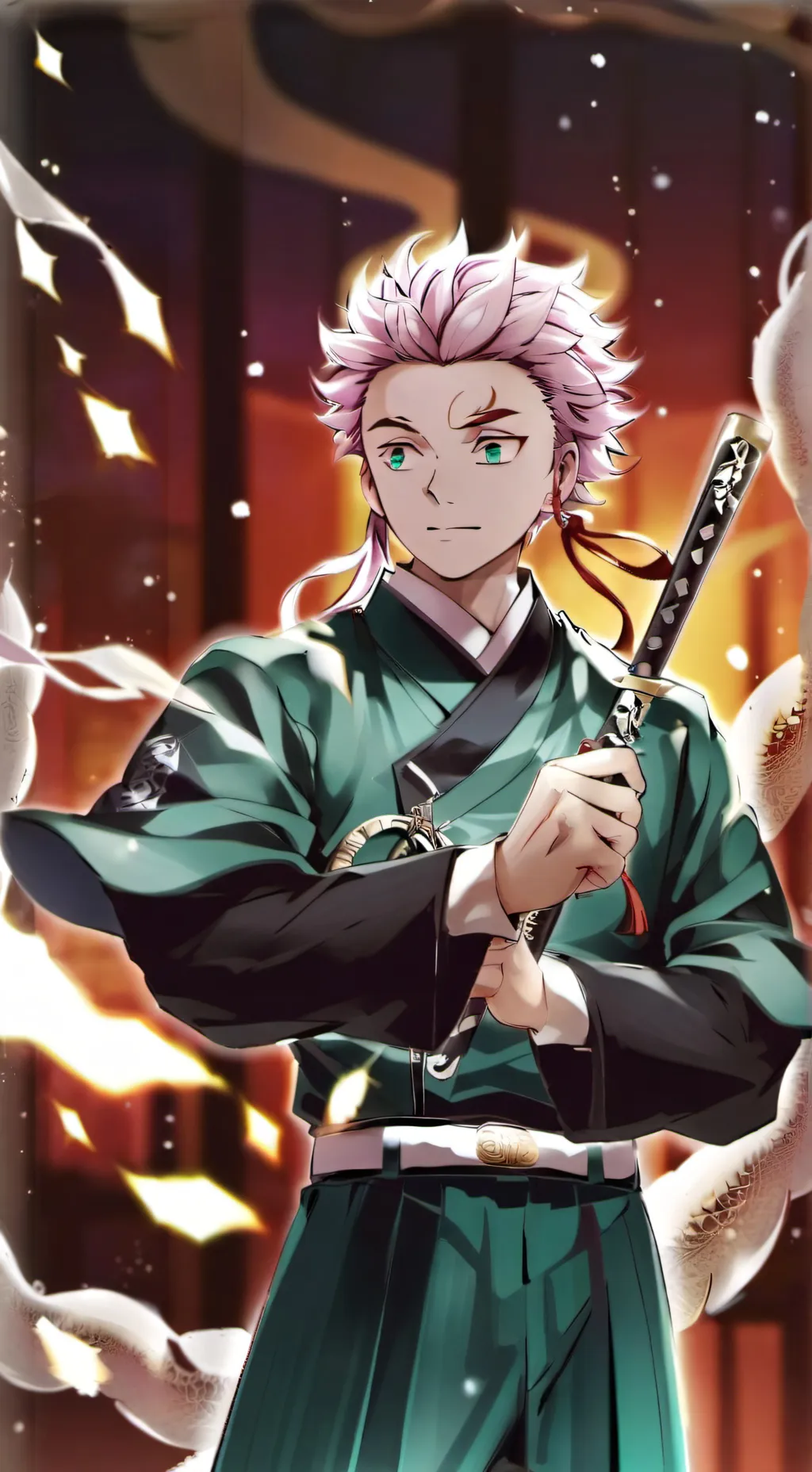 ai character: obanai background