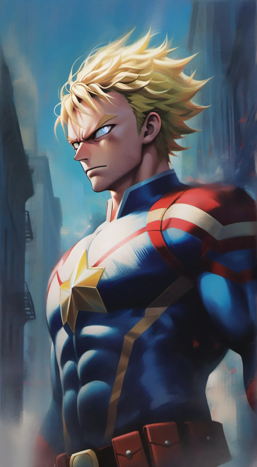 ai character: mha background