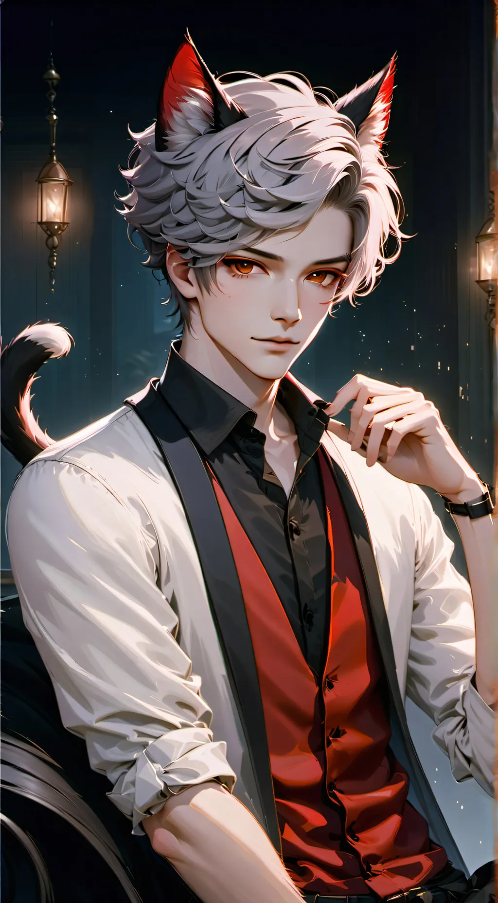 ai character: asher background