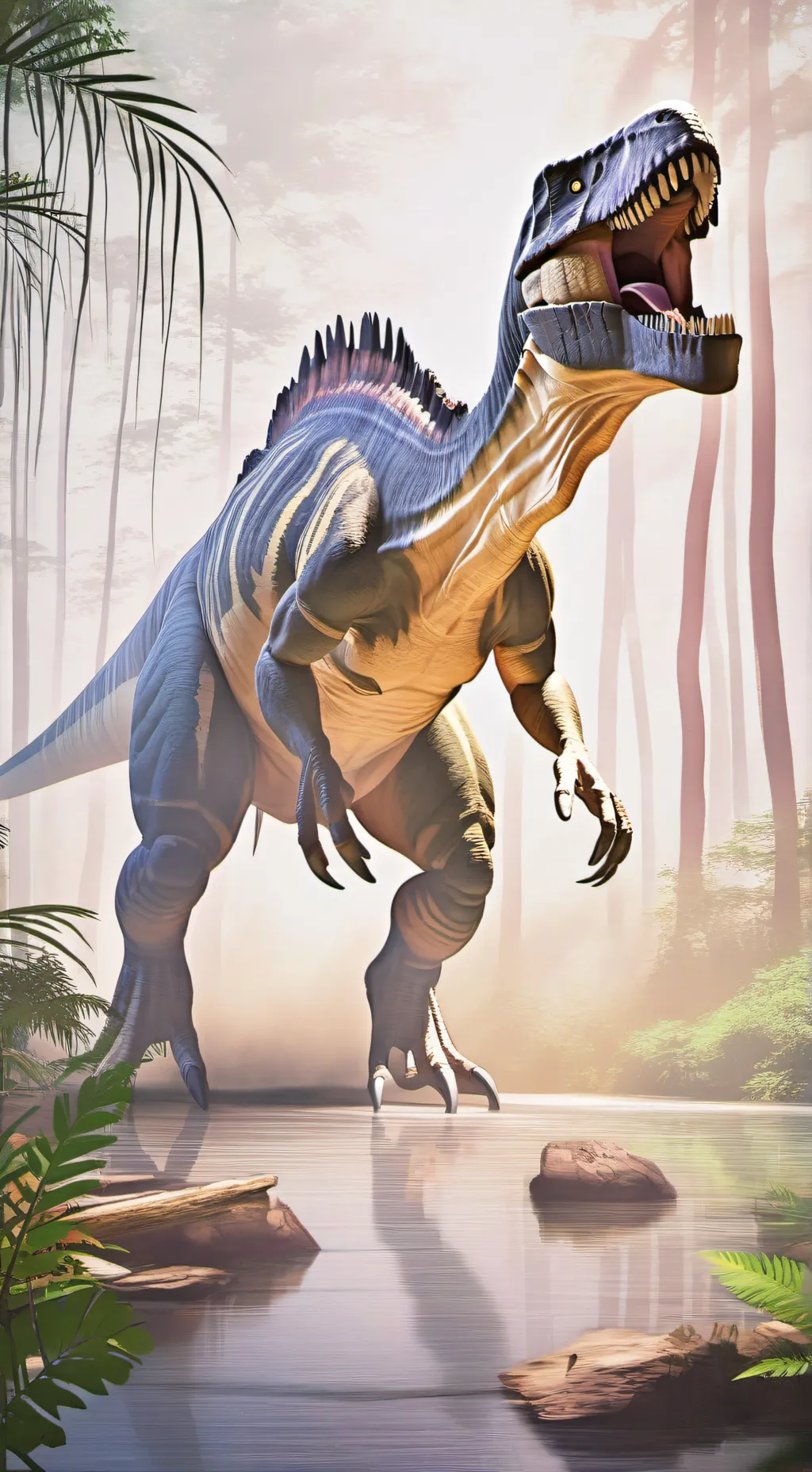 ai character: giganatosaurus  background