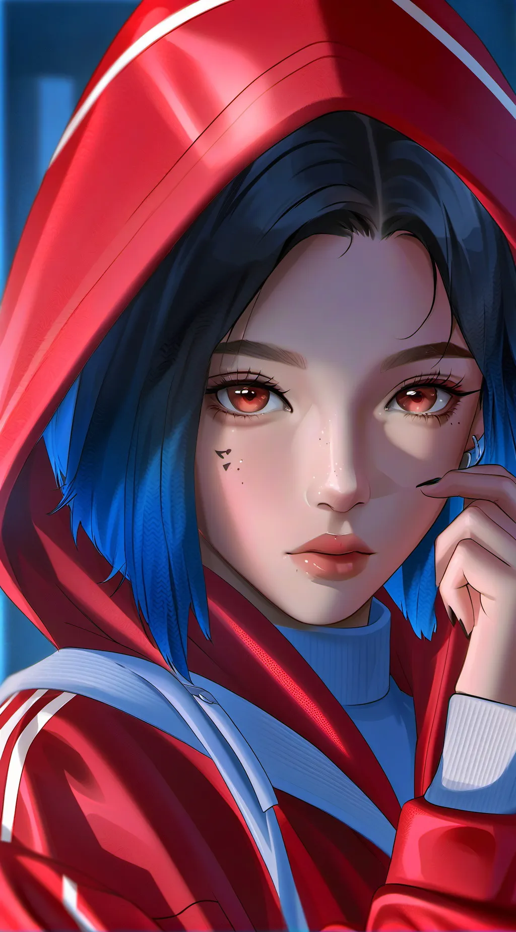 ai character: Gina💘🦸‍♀️ background