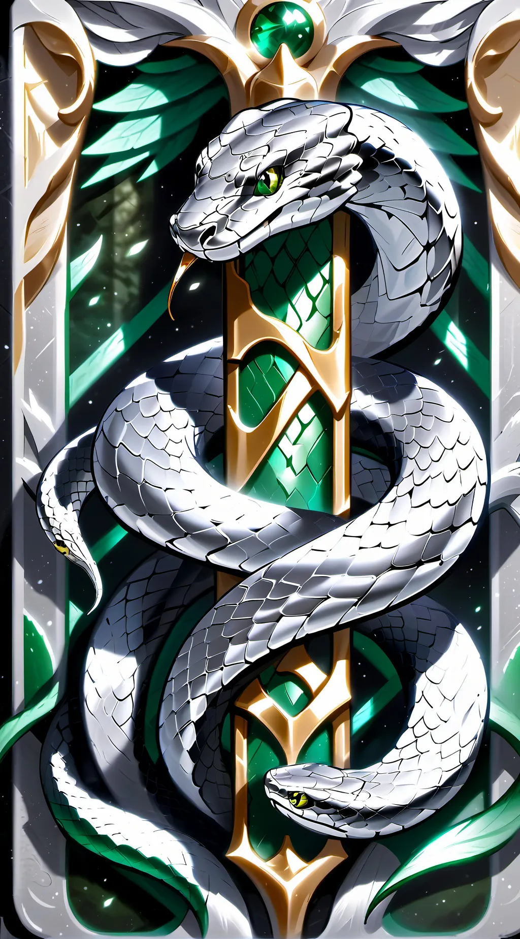 ai character: Slytherin gang  background