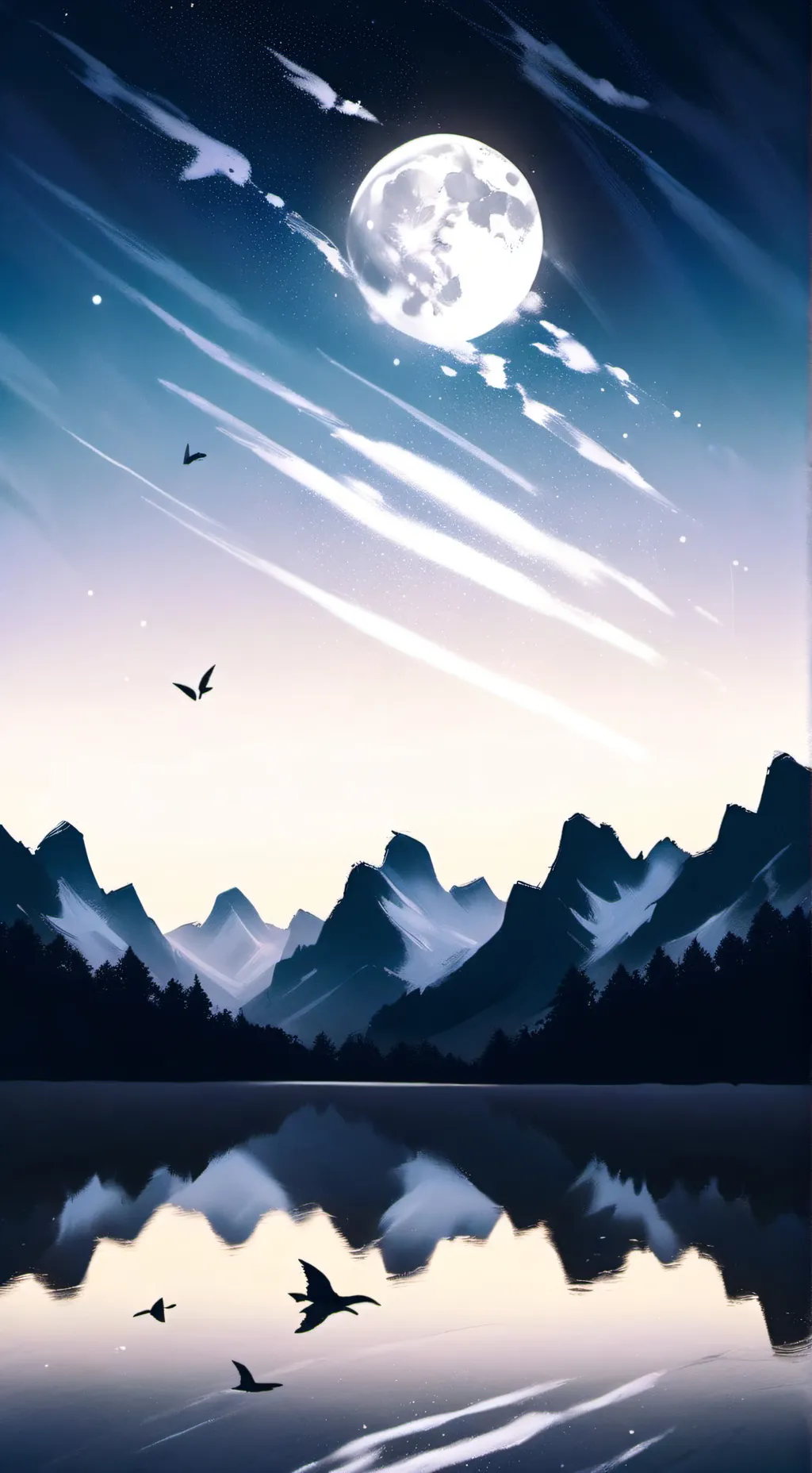 ai character: Moonshell background