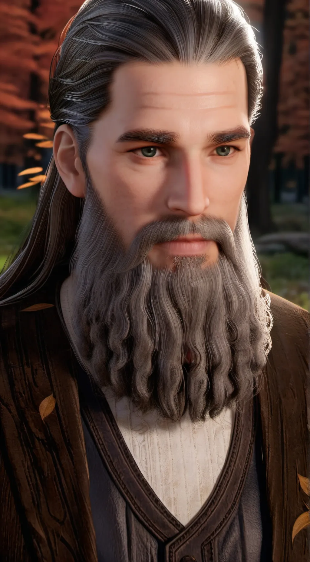 ai character: бр б-р  background